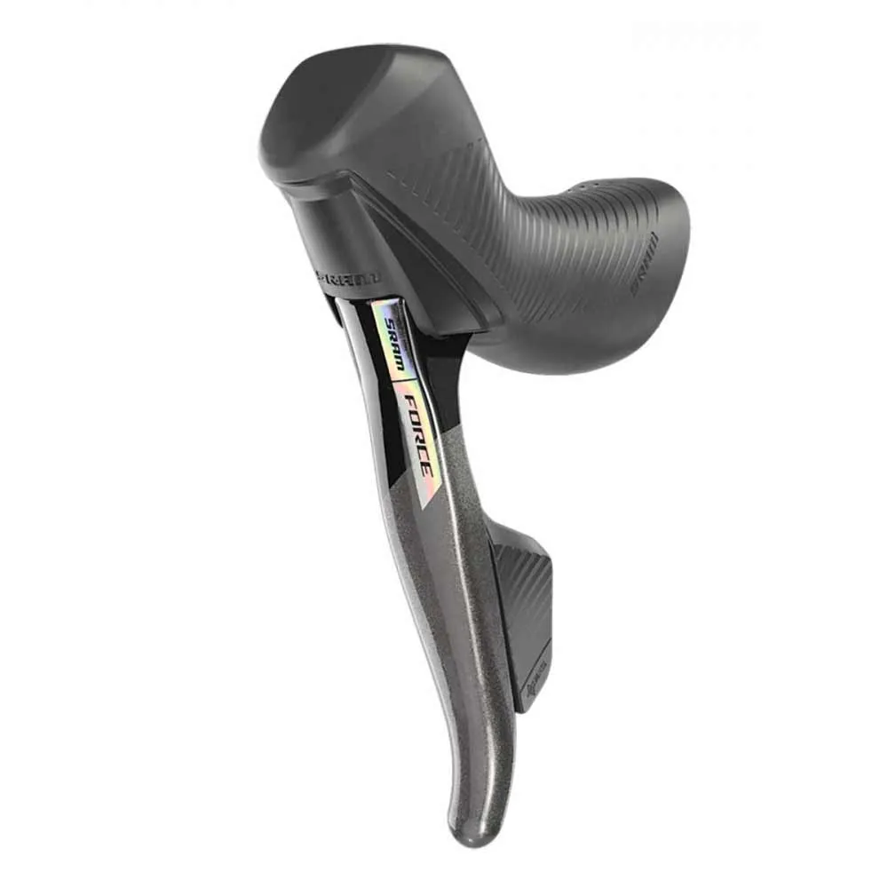 Sram Force eTap AXS Disc D2 shift-brake lever with cable on the left