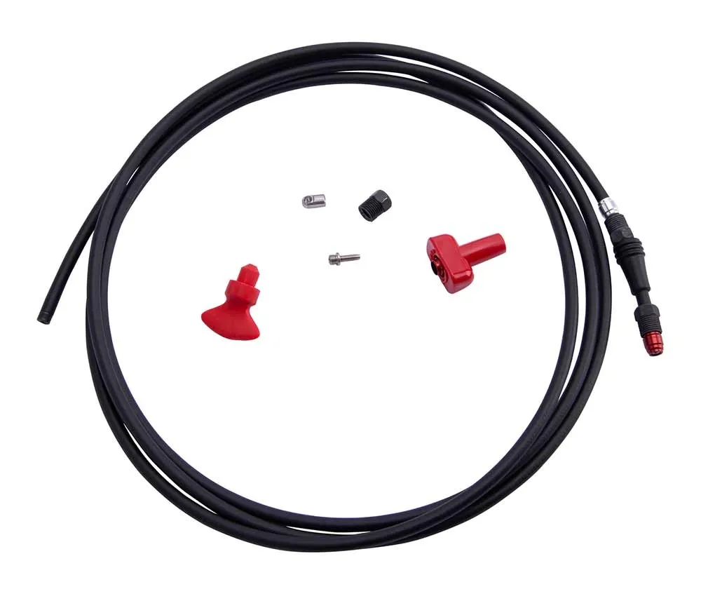 Sram Force eTap AXS Disc D2 shift-brake lever with cable on the left