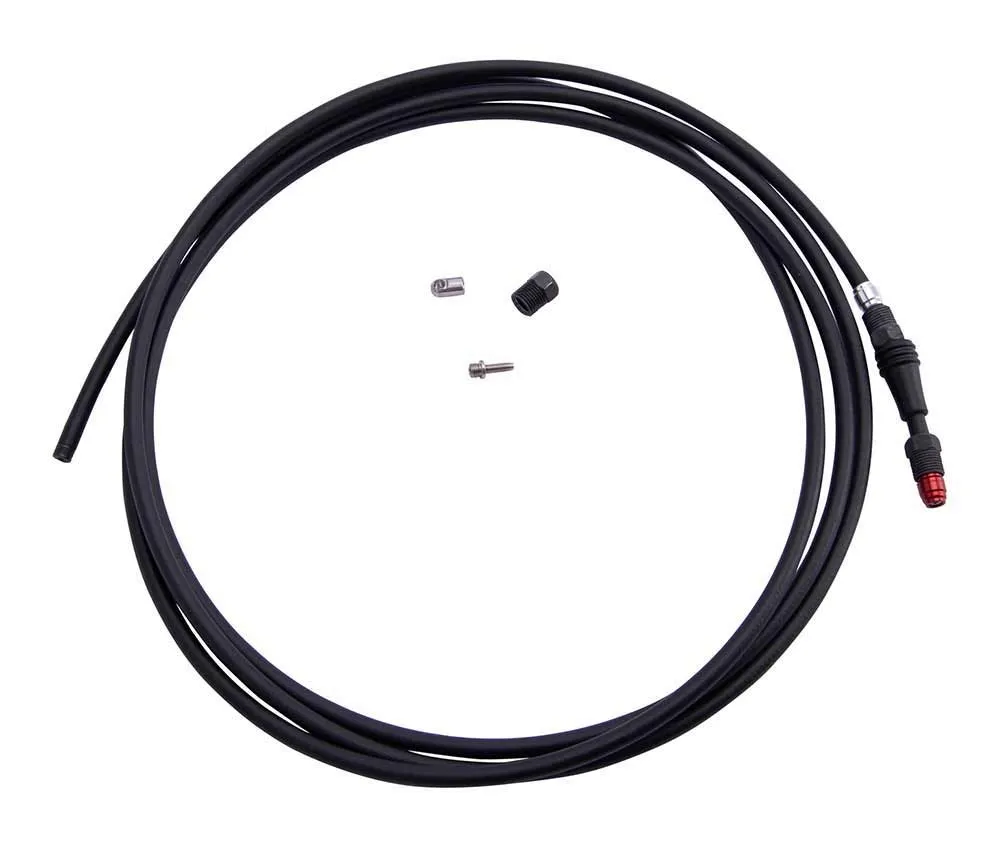 Sram Force eTap AXS Disc D2 shift-brake lever with cable on the right