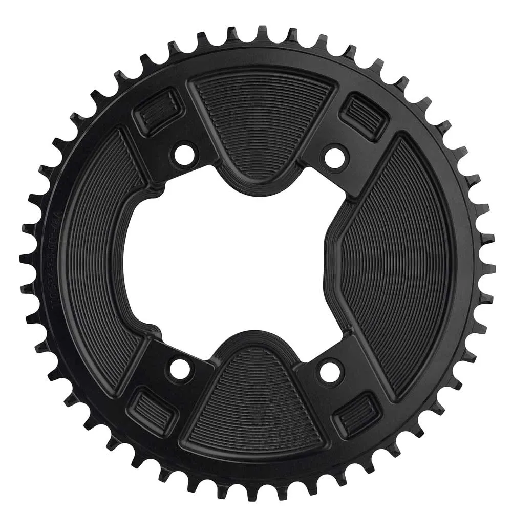 Wolf Tooth Drop Stop ST Aero Chainring HG+ 12-speed – Shimano GRX 110mm asymmetrical 52 teeth