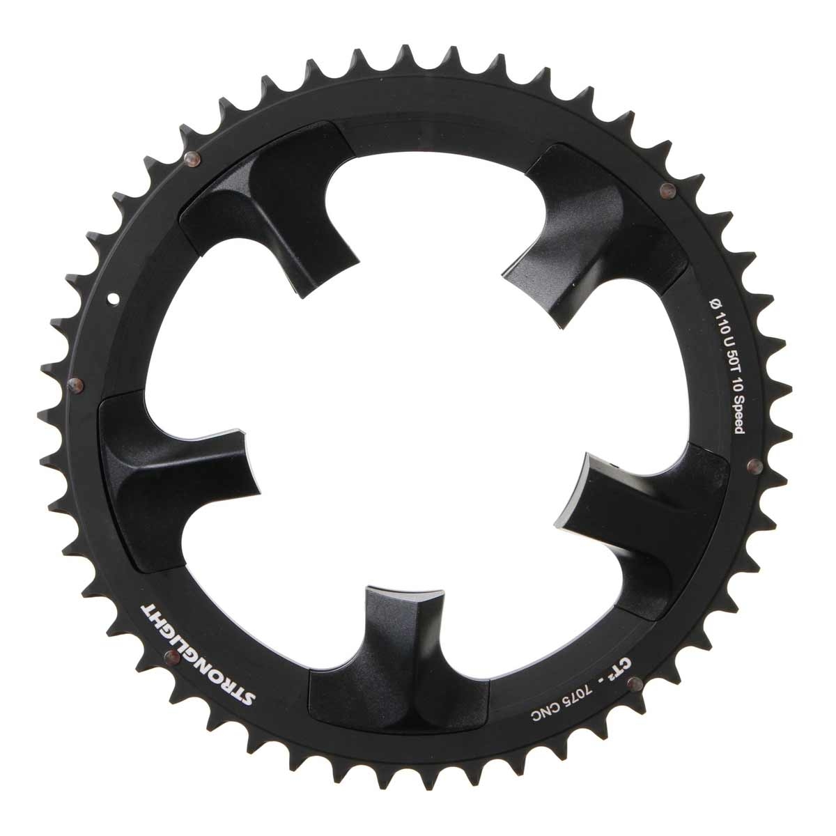Stronglight Type Ultegra FC-6750 Road Bike ct2 Chainring 5-arm 110mm bolt circle 48 teeth