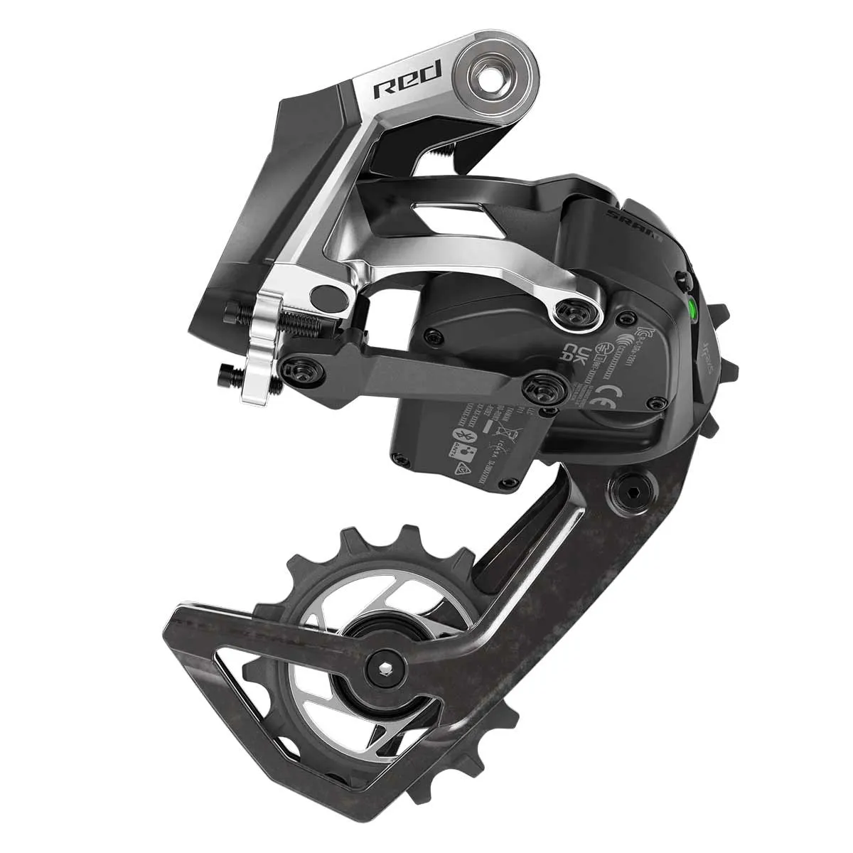 Sram Red AXS Rear Derailleur E1 eTap Medium Cage 12x2-speed without battery, max 36 teeth