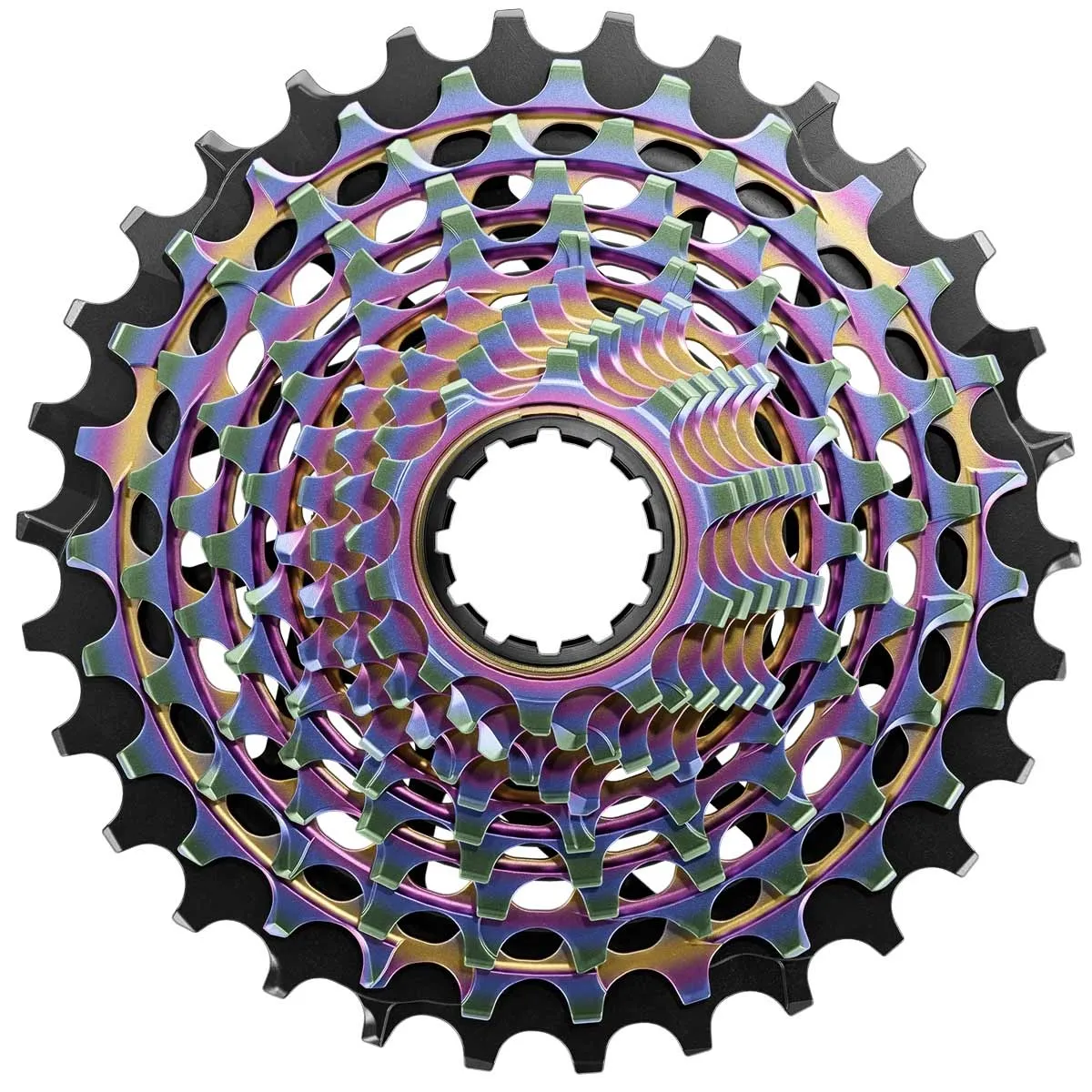 SRAM Red AXS E1 cassette XG-1290 XDR 12-speed Rainbow 10-33 teeth