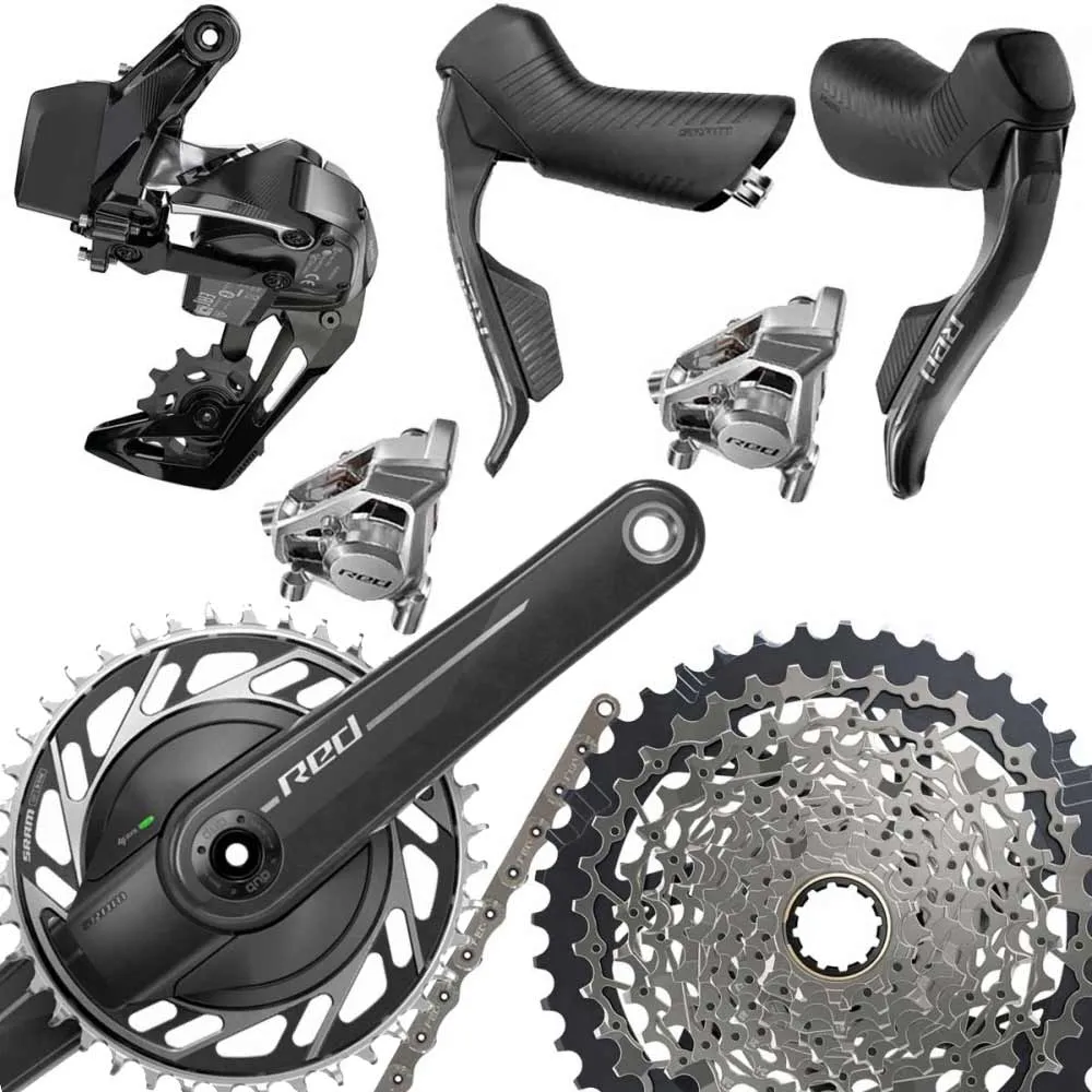 Sram RED XPLR AXS D1/E1 Gravel Groupset + Power Meter 12x1-speed