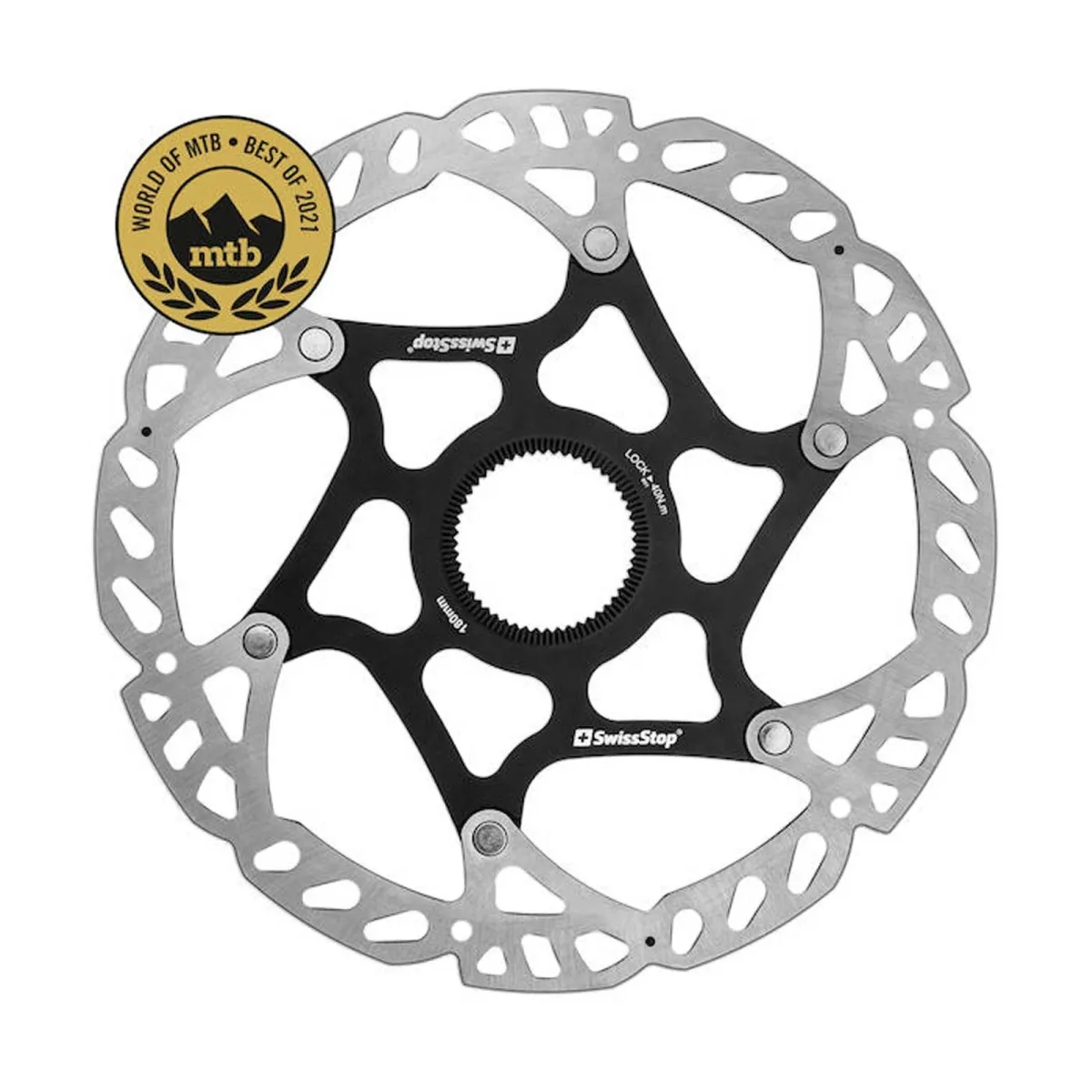 SwissStop Catalyst Pro brake disc 180 mm Centerlock without lockring