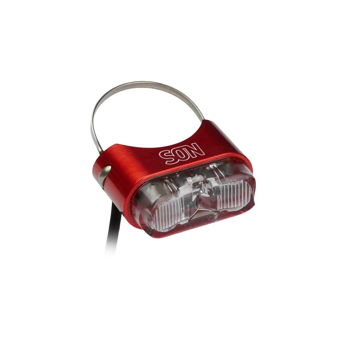 Schmidt’s SON E-Bike DC Seatpost Rear Light Red Clear Glass