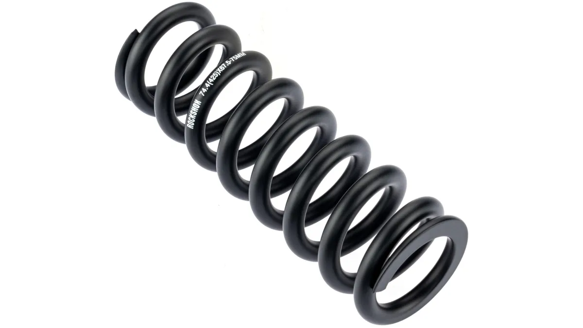 RockShox Deluxe shock absorber spring, steel, metric, travel 67.5–75 mm, black, stiffness 425 lb