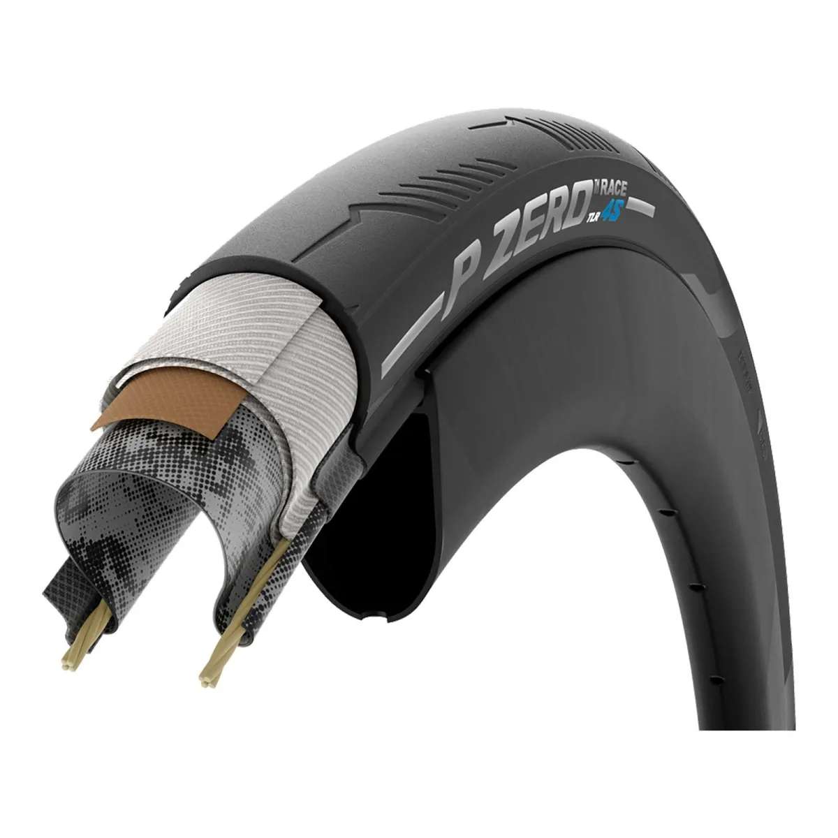 Pirelli P Zero Race TLR 4S Road Bike Tyre – Tubeless Ready 32x622 foldable black