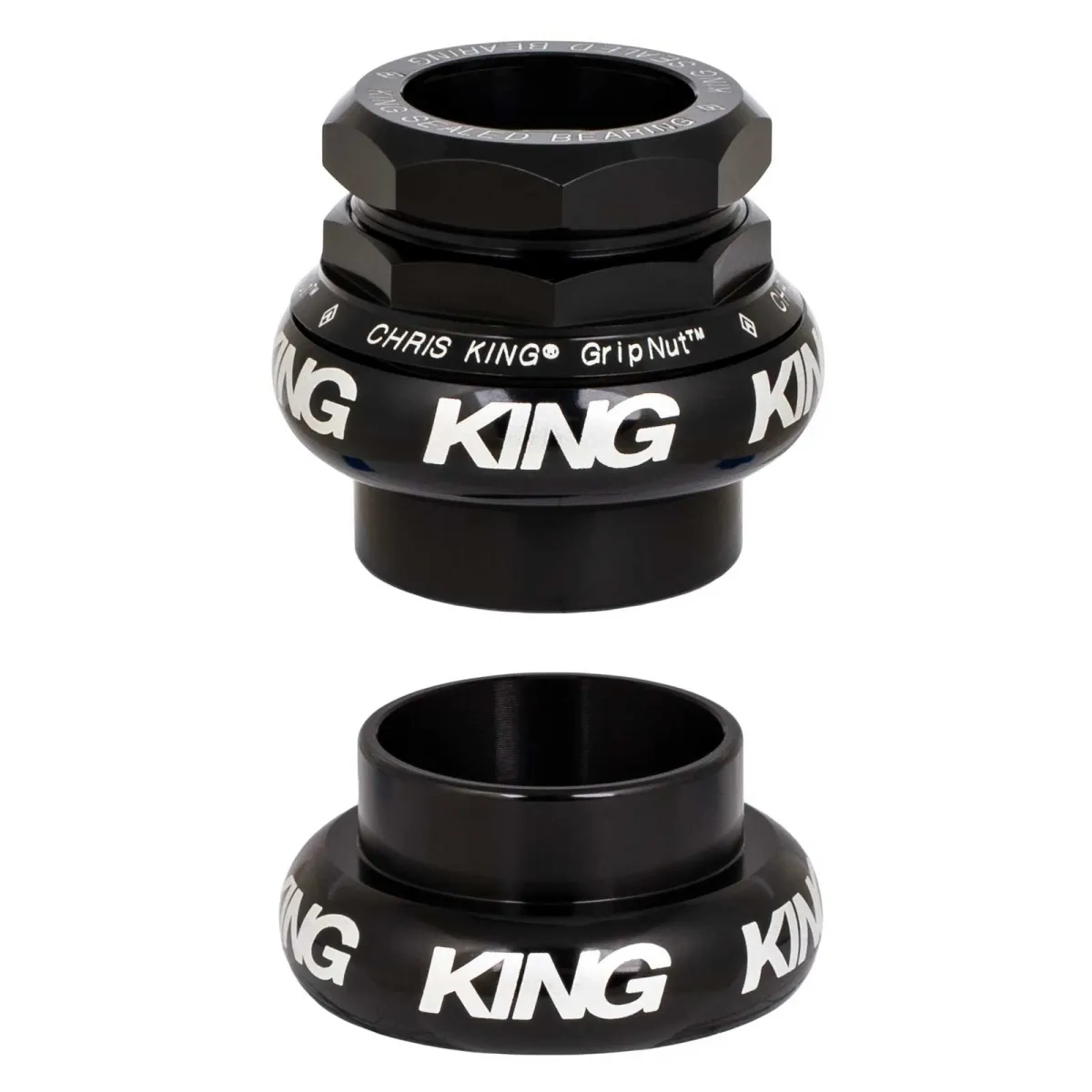 Chris King GripNut EC34 Headset | black 1 1/8 inch thread