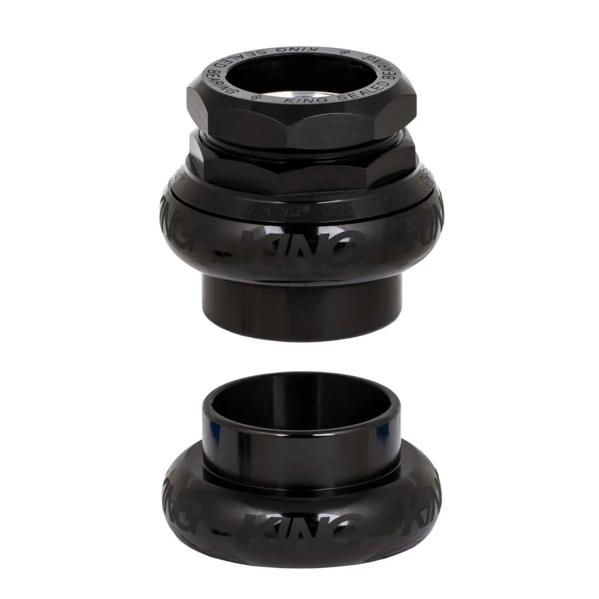 Chris King GripNut EC 34 Headset | Sotto Voce black 1 1/8 inch thread