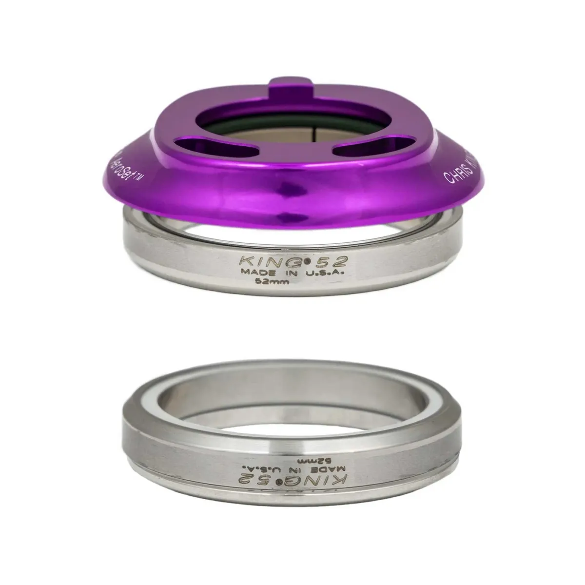 Chris King AeroSet 2 Headset ENVE In-Route 3D violet | purple IS52/28.6 - IS52/40 36x45