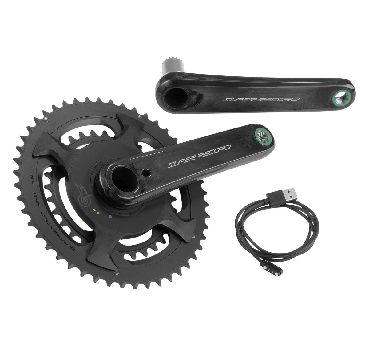 Campagnolo Super Record Powermeter WRL Crankset 48/32 teeth 175 mm