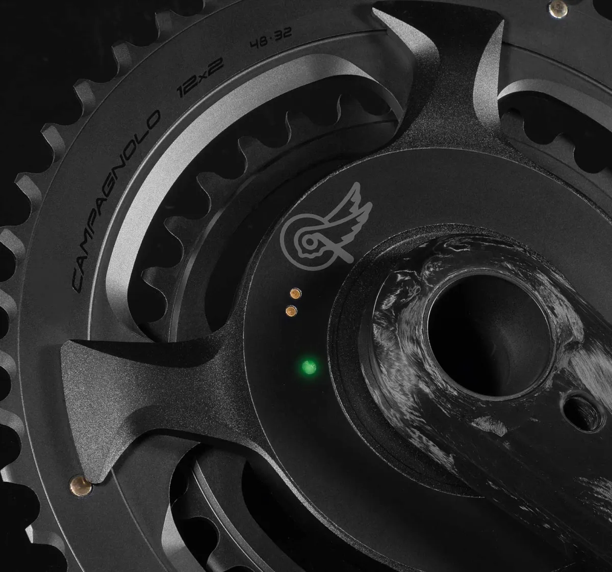 Campagnolo Super Record Powermeter WRL Crankset 48/32 teeth 175 mm