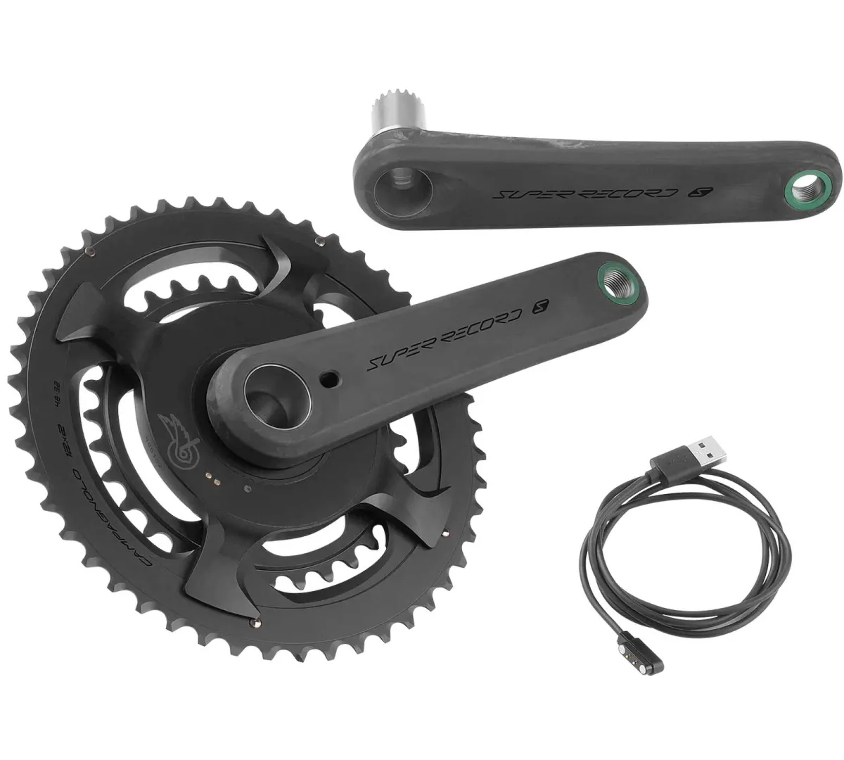 Campagnolo Super Record S Powermeter WRL Crankset 52/36 teeth 170 mm