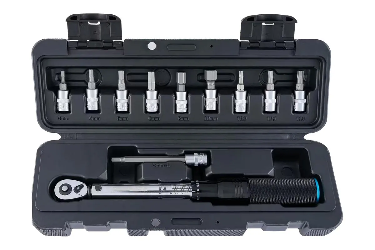 Contec TFM-Torch 2-20 Nm torque wrench including 9 bits