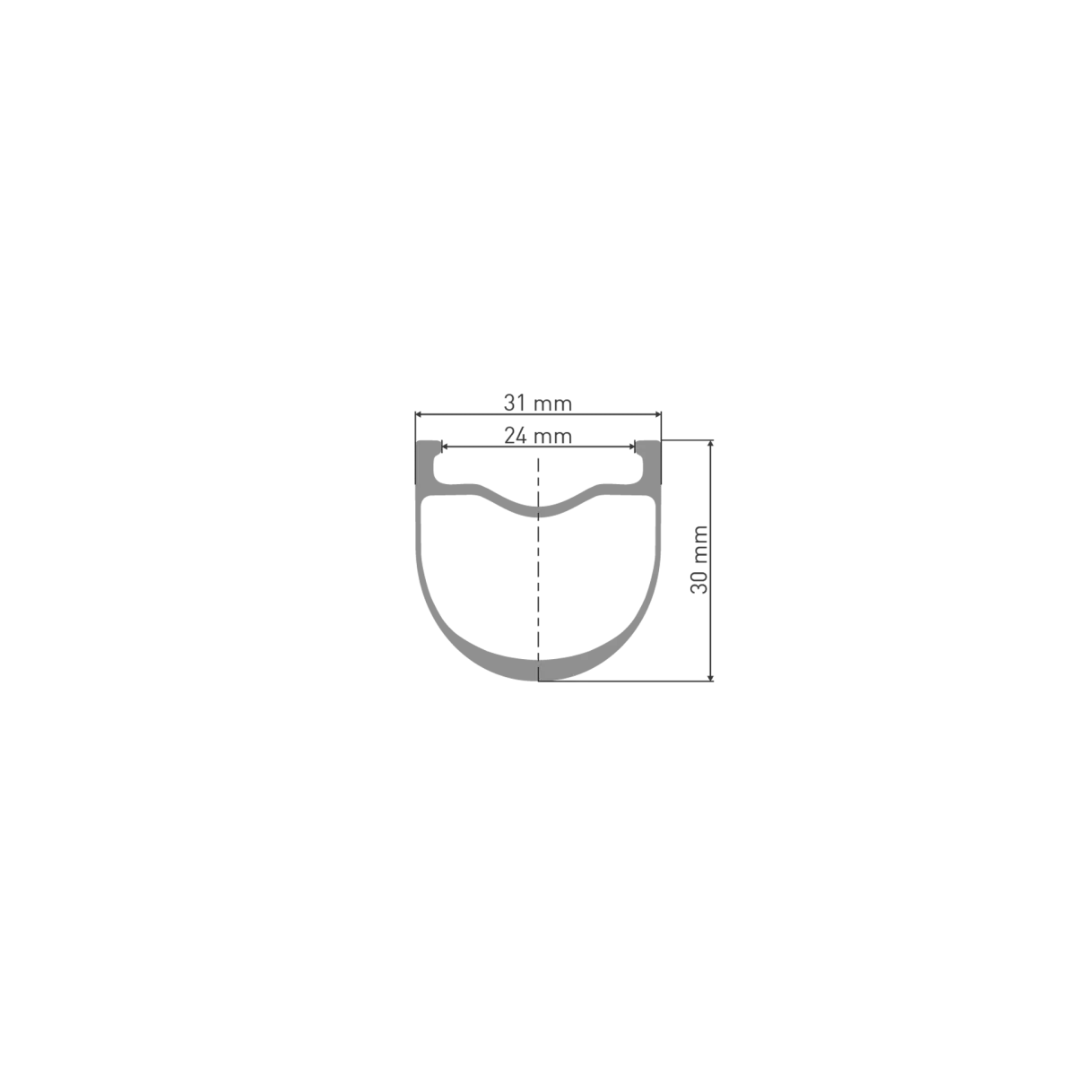 DT Swiss GRC 1100 Dicut 30 DB Disc CL 28-inch / 700C wheelset