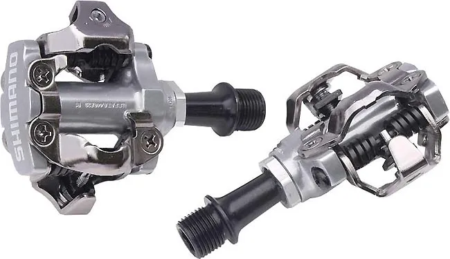 Shimano SPD Pedals PD-M540 with SM-SH51 Cleats, silver