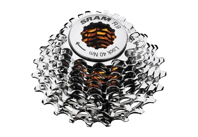 SRAM PG-970 cassette, 11-23 teeth, 9-speed