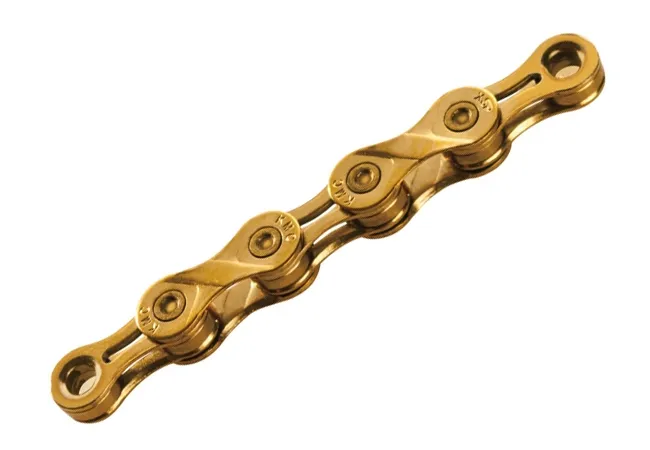 KMC X9 Ti-N Gold 9-speed chain, 114 links