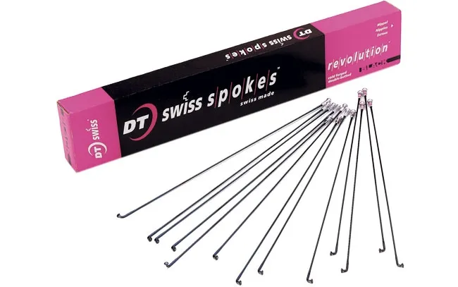 DT Swiss Revolution Spoke 2.0 x 1.5 mm Black 260 mm – Last few in stock