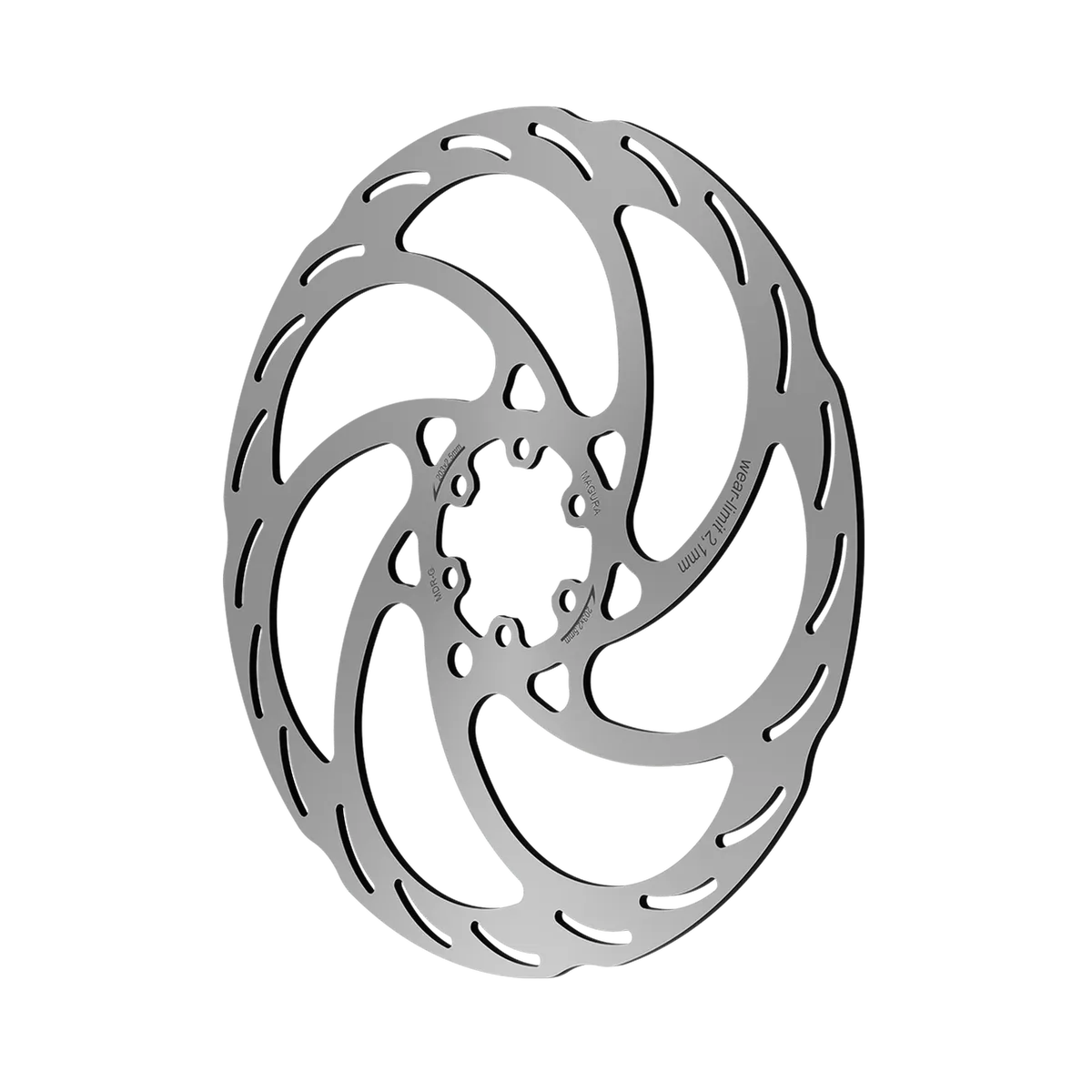 Magura MDR-S 2.5 brake disc, 180 mm, 6-hole, including bolts