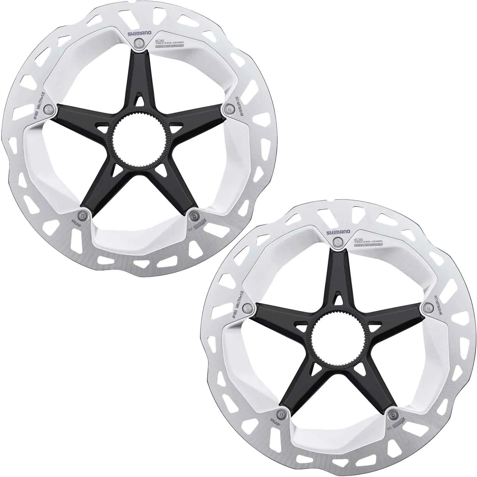 Disc Set Shimano Saint M820B Brakes - Discs RT-CL800 Disc Centerlock