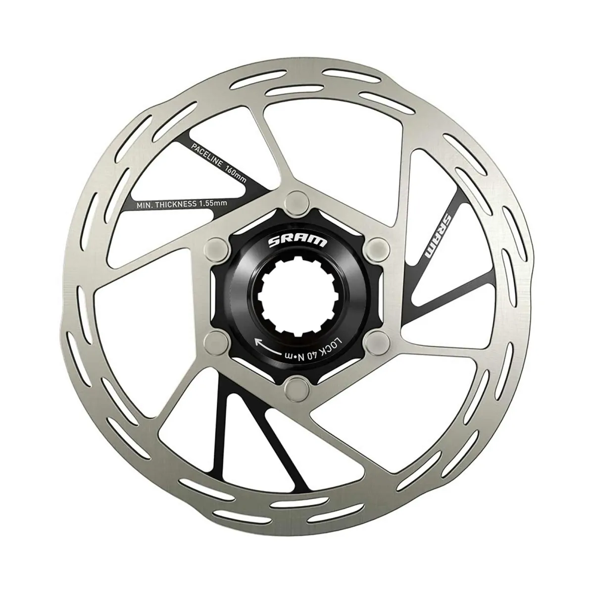 Sram Paceline brake disc, Centerlock, 160 mm, internal lockring
