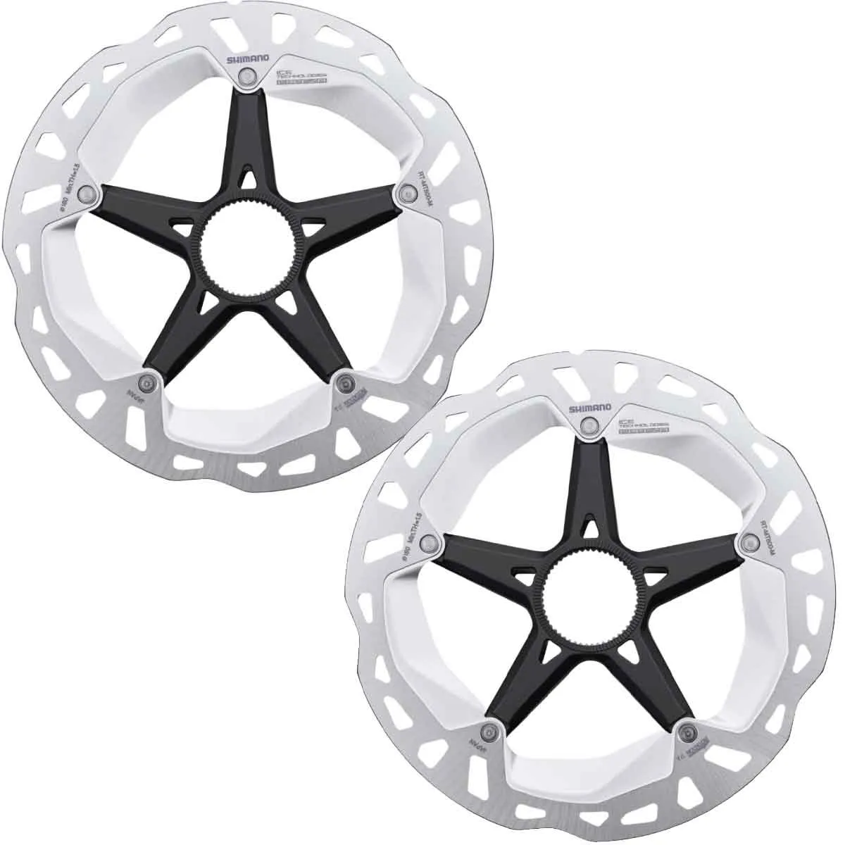 Shimano Deore XT M8220 Disc Brake Set, 4-piston | RT-CL800 Centre-lock Discs