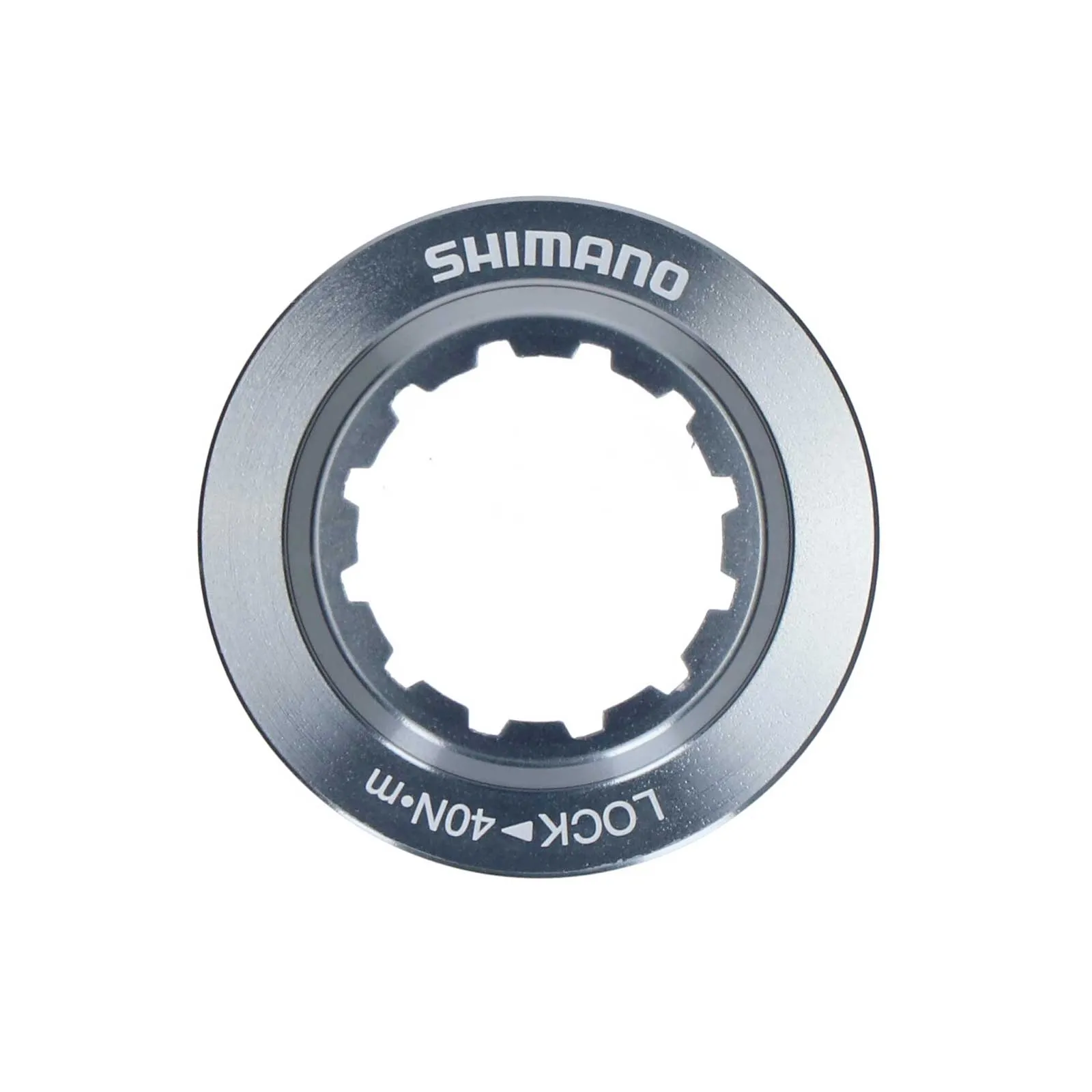 Shimano Dura-Ace SM-RT900 Centerlock lockring, silver – internal mounting