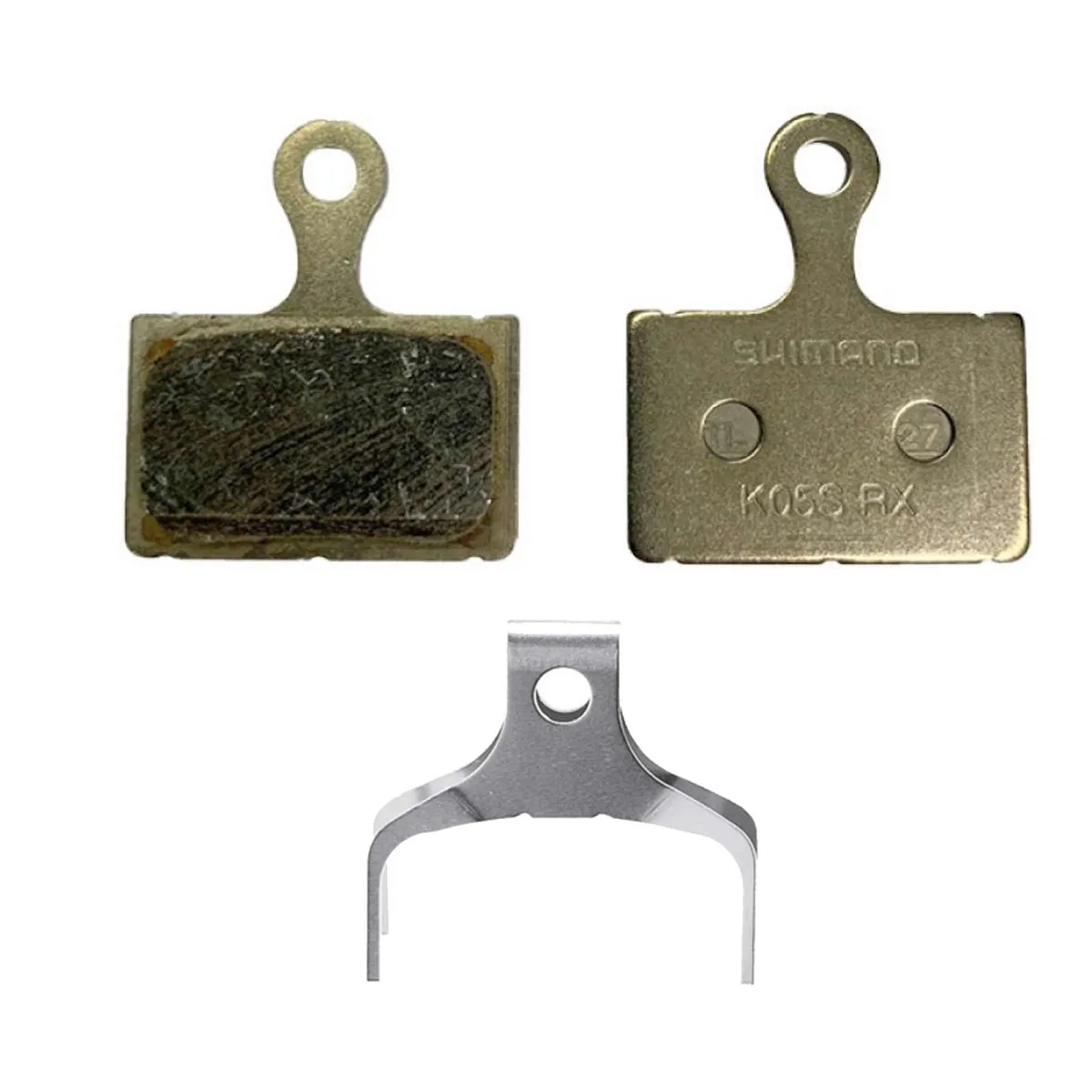 Shimano Disc Brake Pads K05S-RX | 2-piston Flat Mount Resin | 1 pair