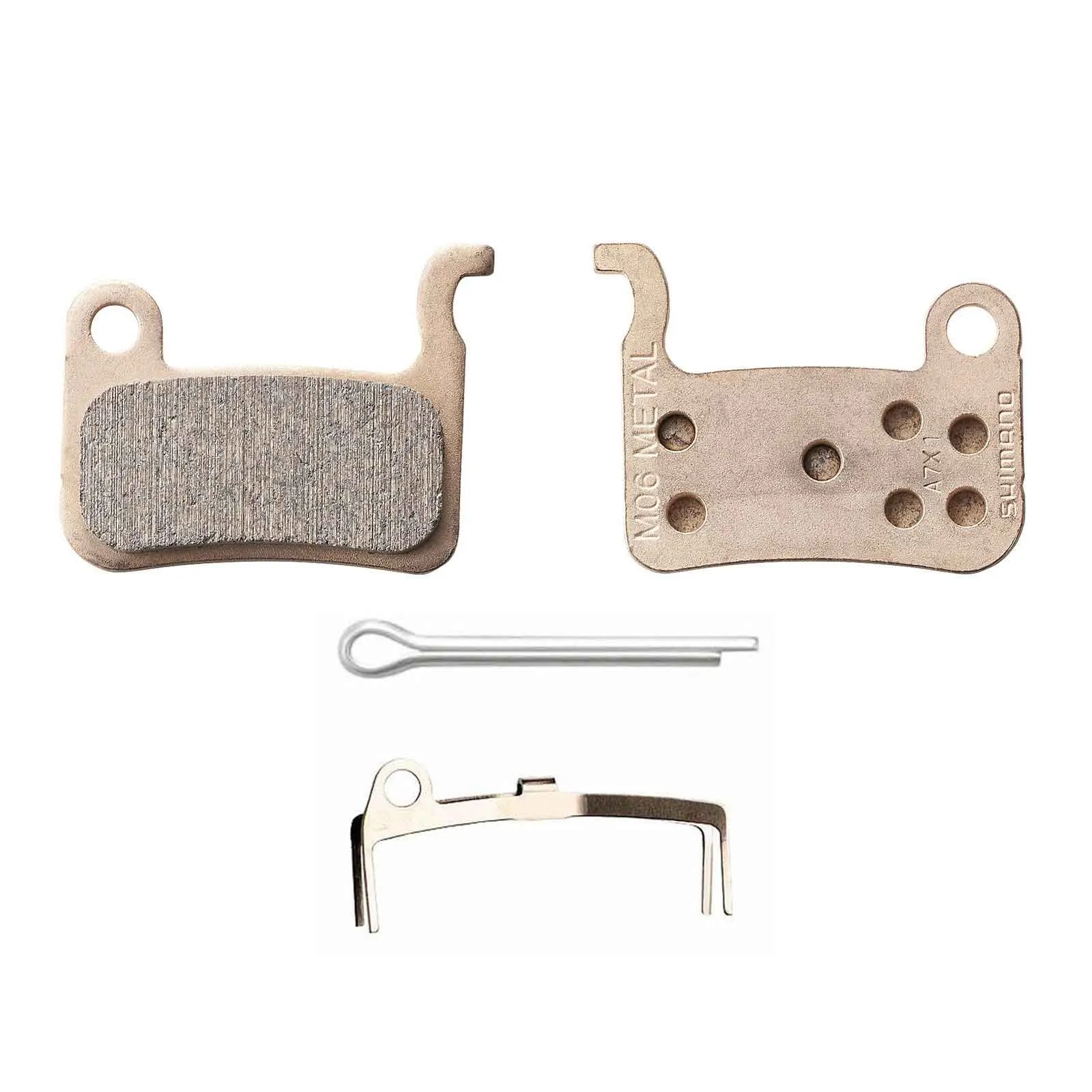 Shimano M06-MX disc brake pads | 2-piston sintered metal | 1 pair
