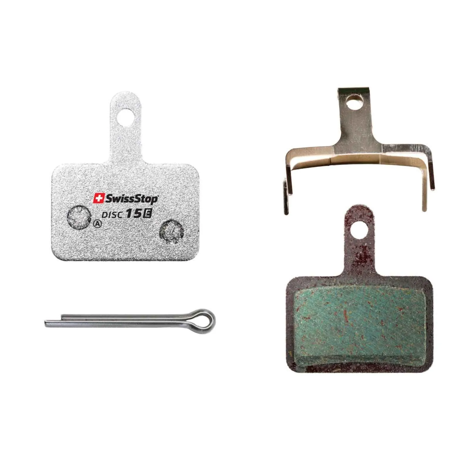 SwissStop Disc 15 E Brake Pads E-Bike | 2-piston Shimano-Tektro-TRP-Quad | 1 pair