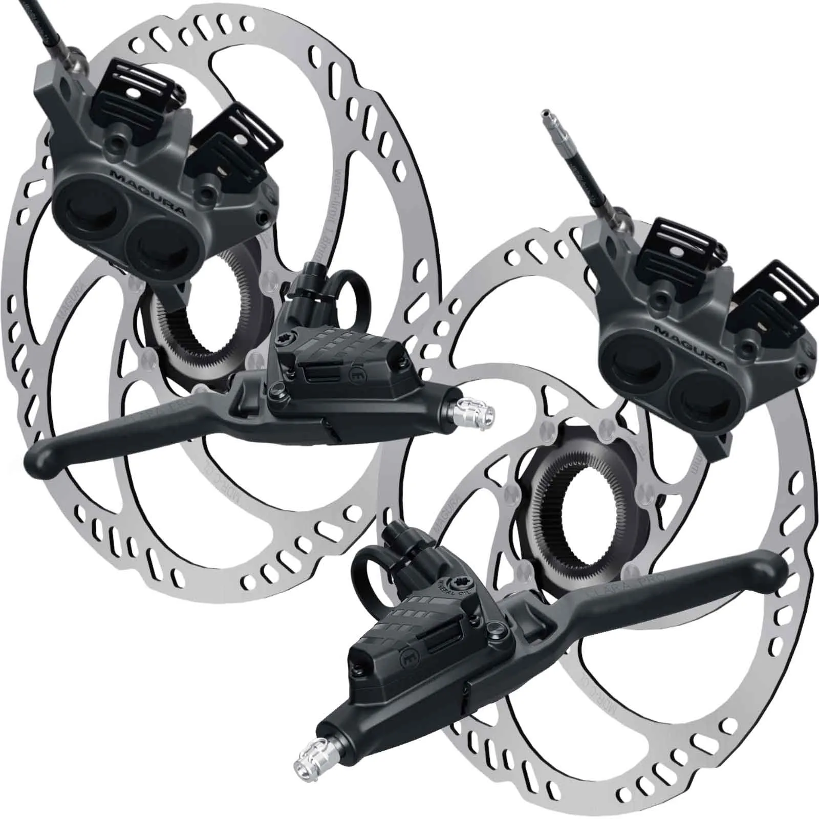 Disc Brake Set | Magura Clara Pro Disc Brakes + MDR-C CL Disc Centerlock