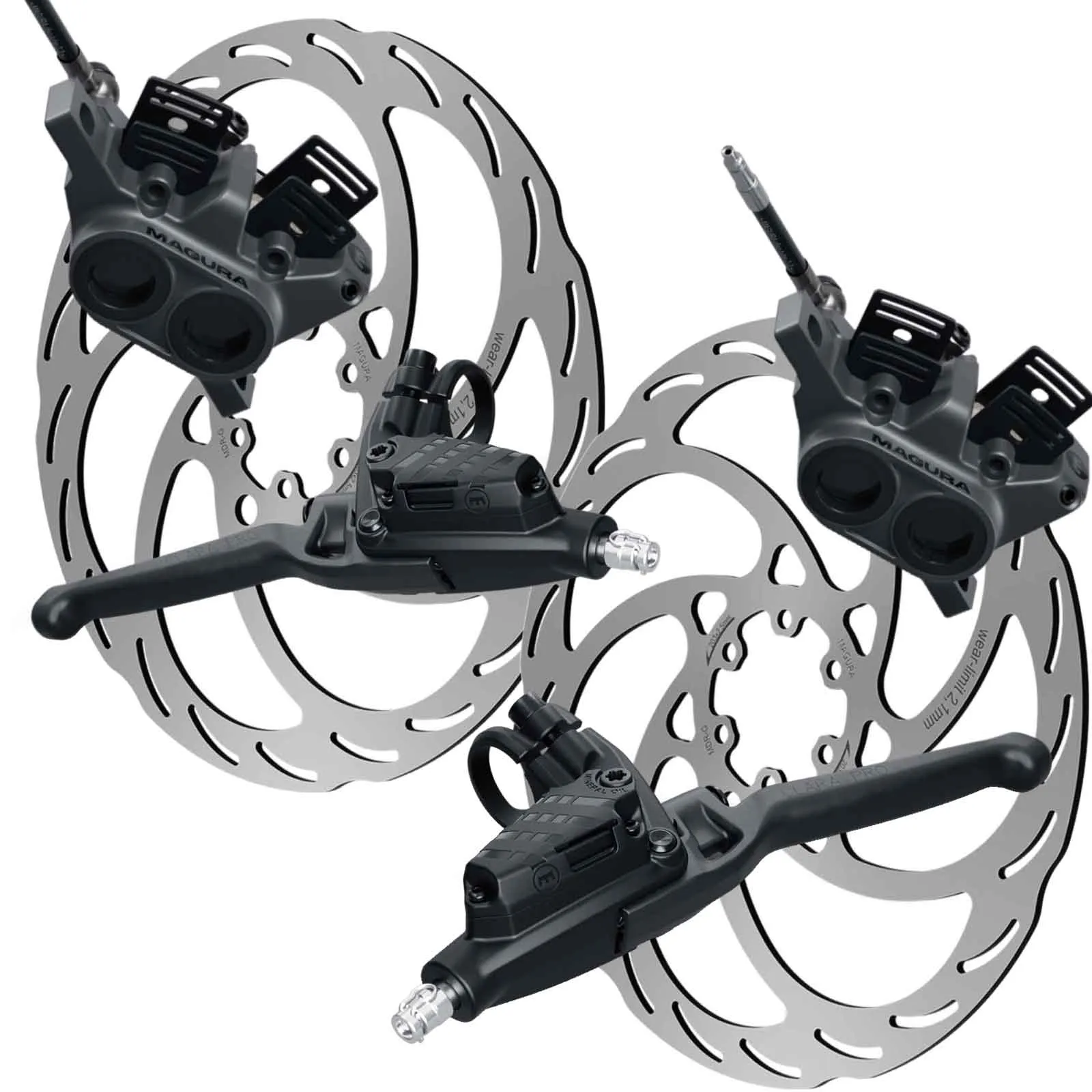 Disc Brake Set | Magura Clara Pro disc brakes + MDR-S 2.5 discs