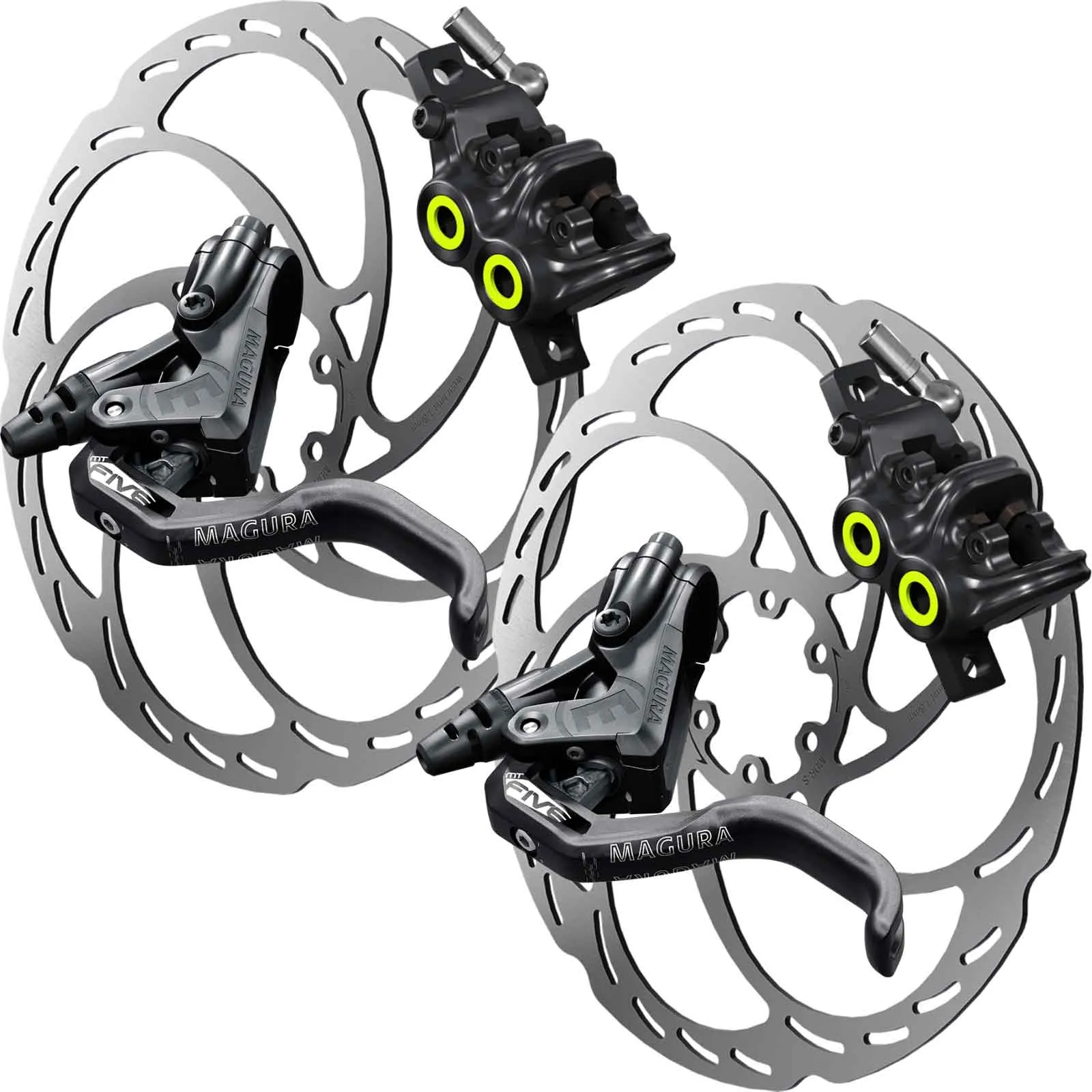 Disc Brake Set | Magura MT5 Pro HC Disc Brakes + MDR-S 2.0 6-Hole Discs