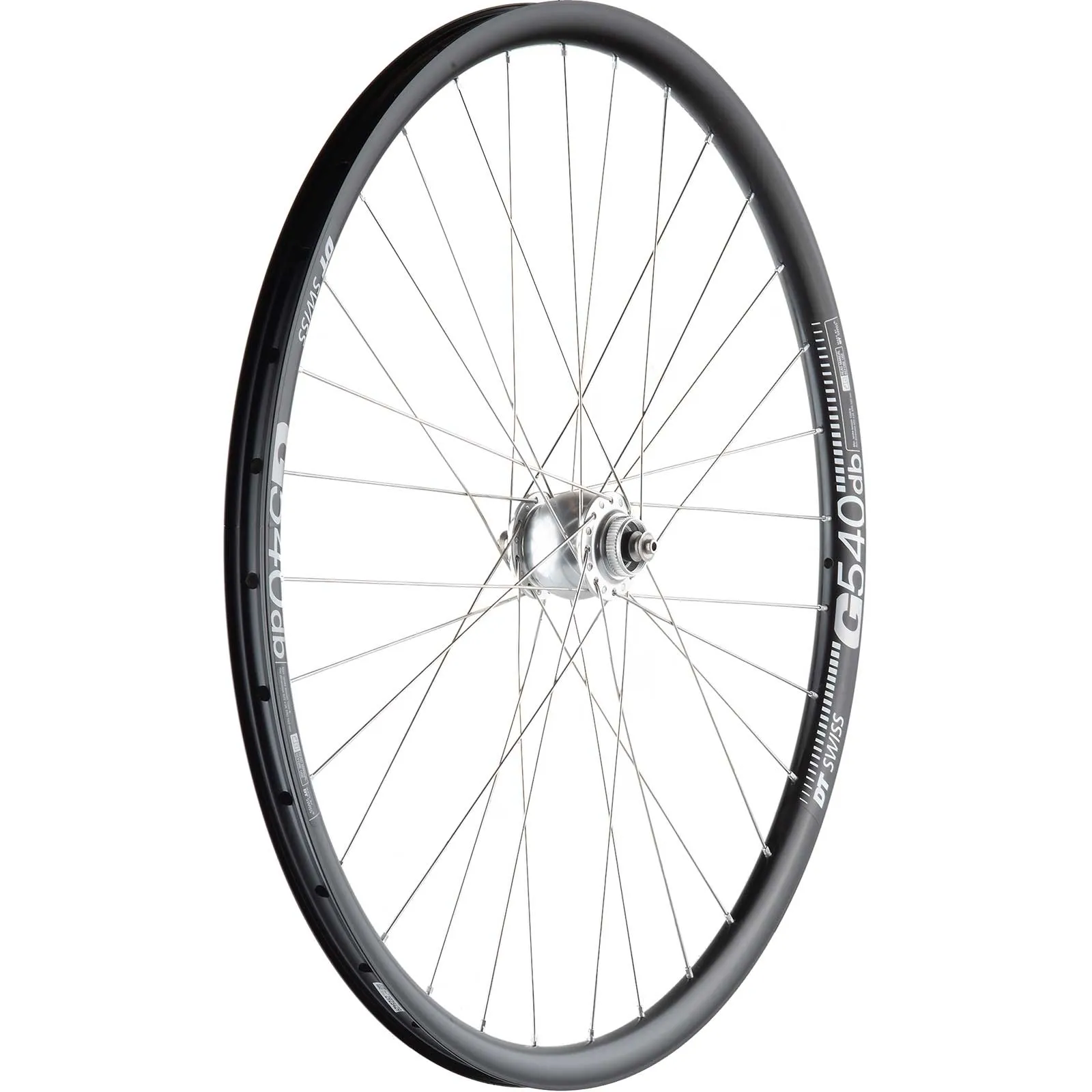28-inch gravel front wheel Schmidt SON 28 Disc hub dynamo + DT Swiss G 540 Disc rim | built by TNC