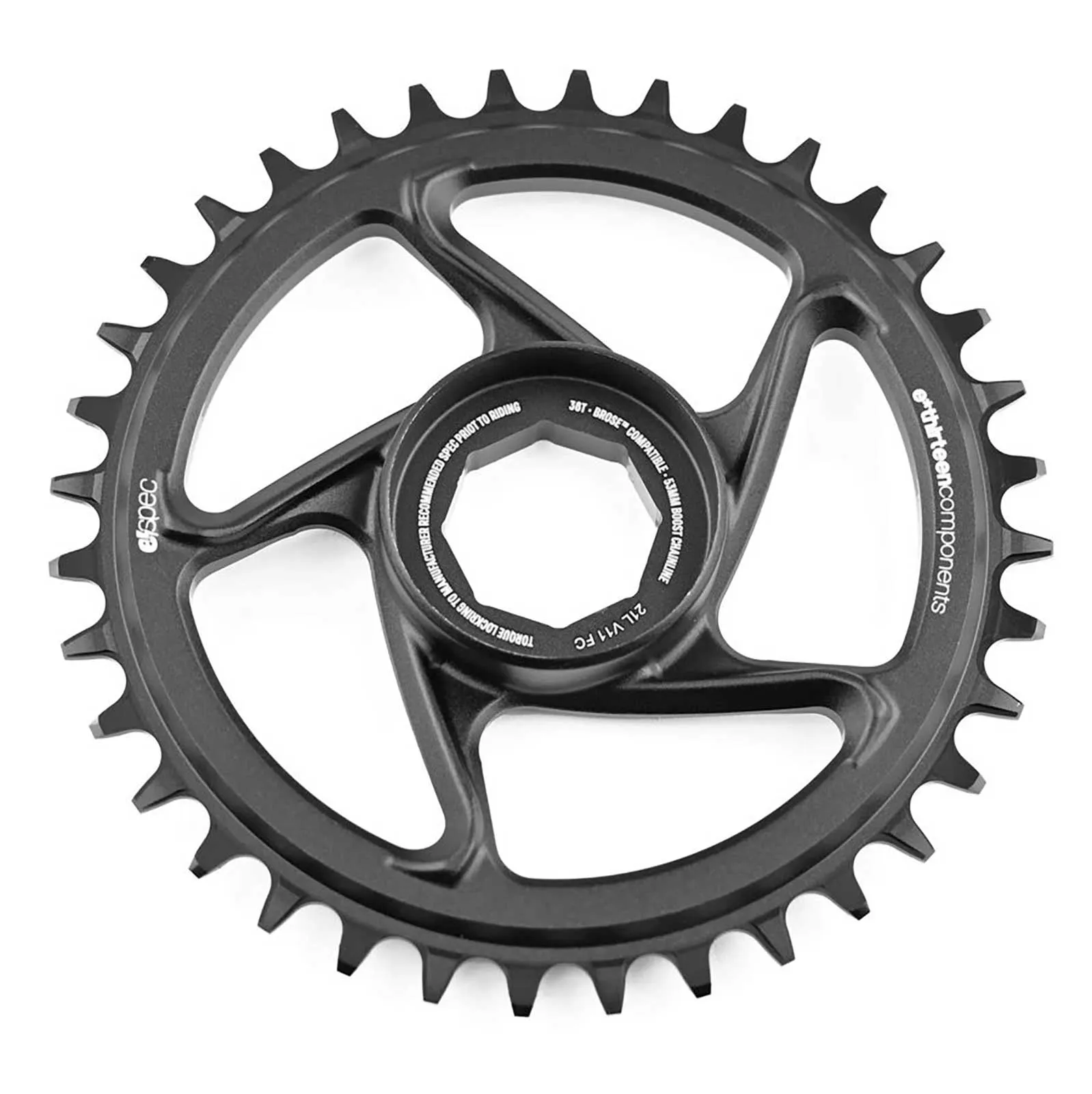 e*thirteen e-Spec E-bike Chainring Brose S Mag Direct-Mount | 10- or 12-speed Aluminium Boost 34 teeth