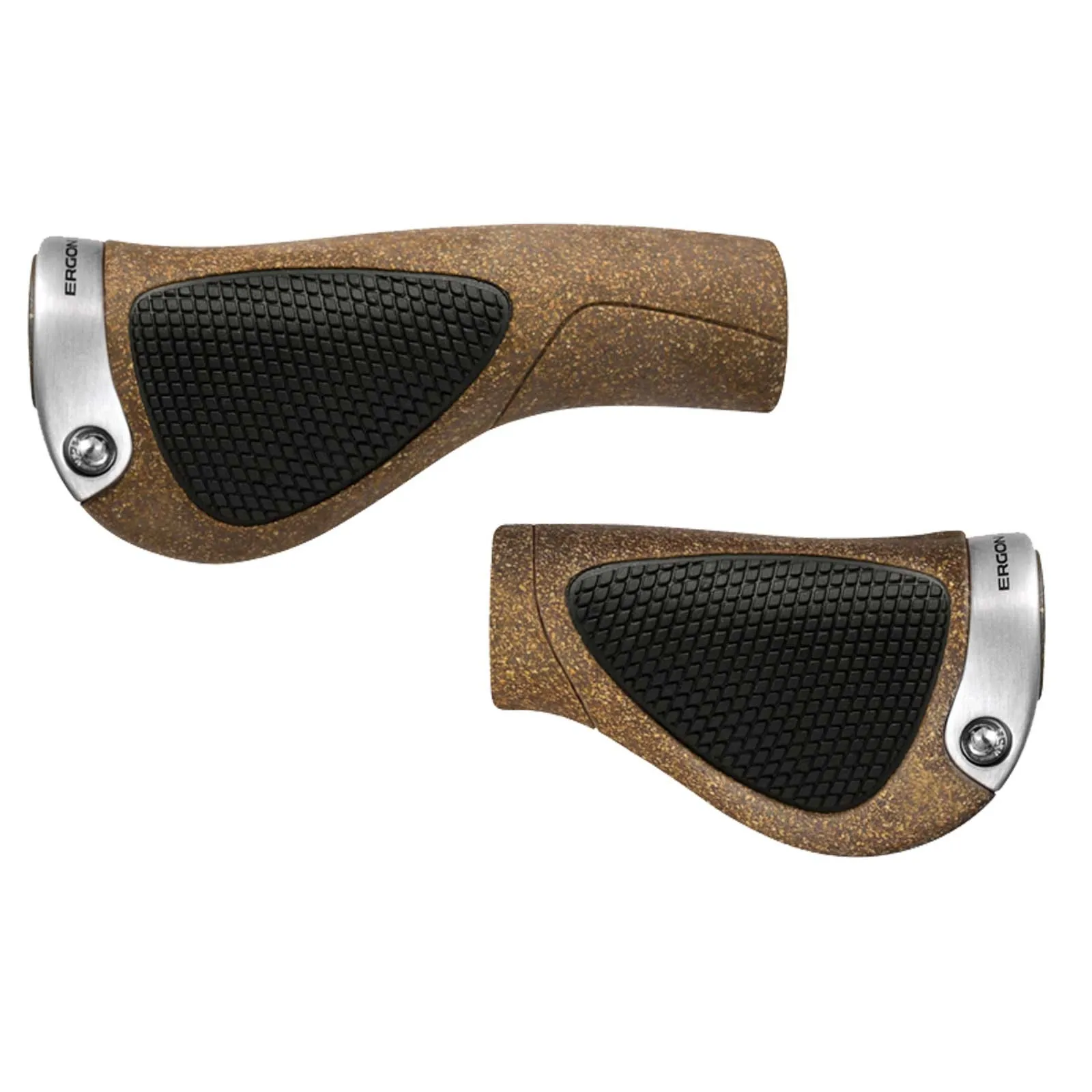 Ergon GP1 Lock-On Handlebar Grips Rohloff-Nexus BioKork Size S