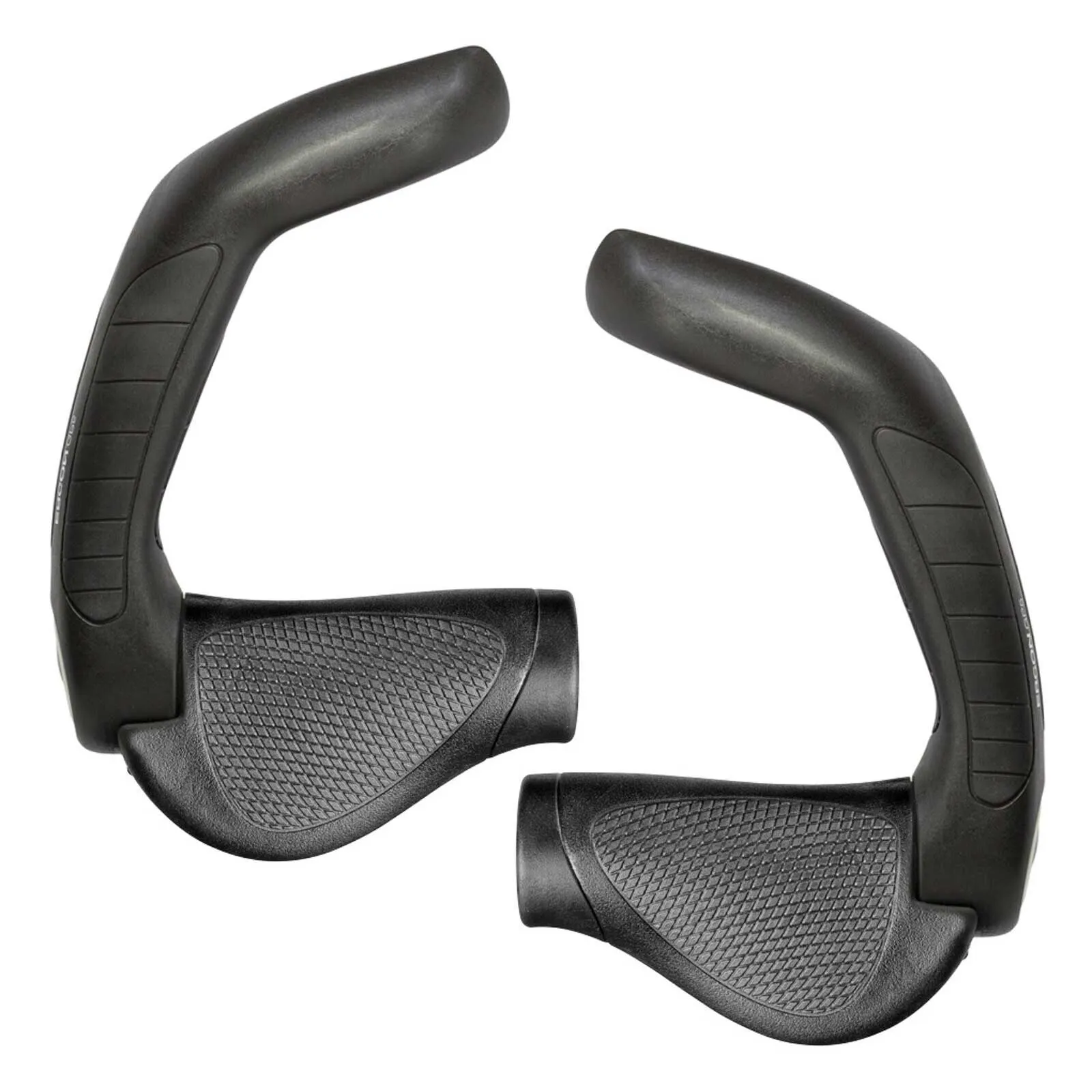 Ergon GP5 Lock-On Handlebar Grips Gripshift Size S