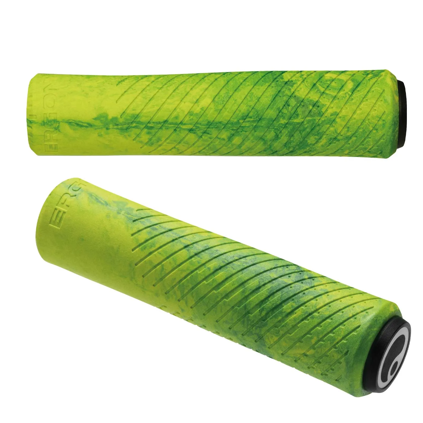Ergon GXR Handlebar Grips Size L 34mm Lava Yellow - Green