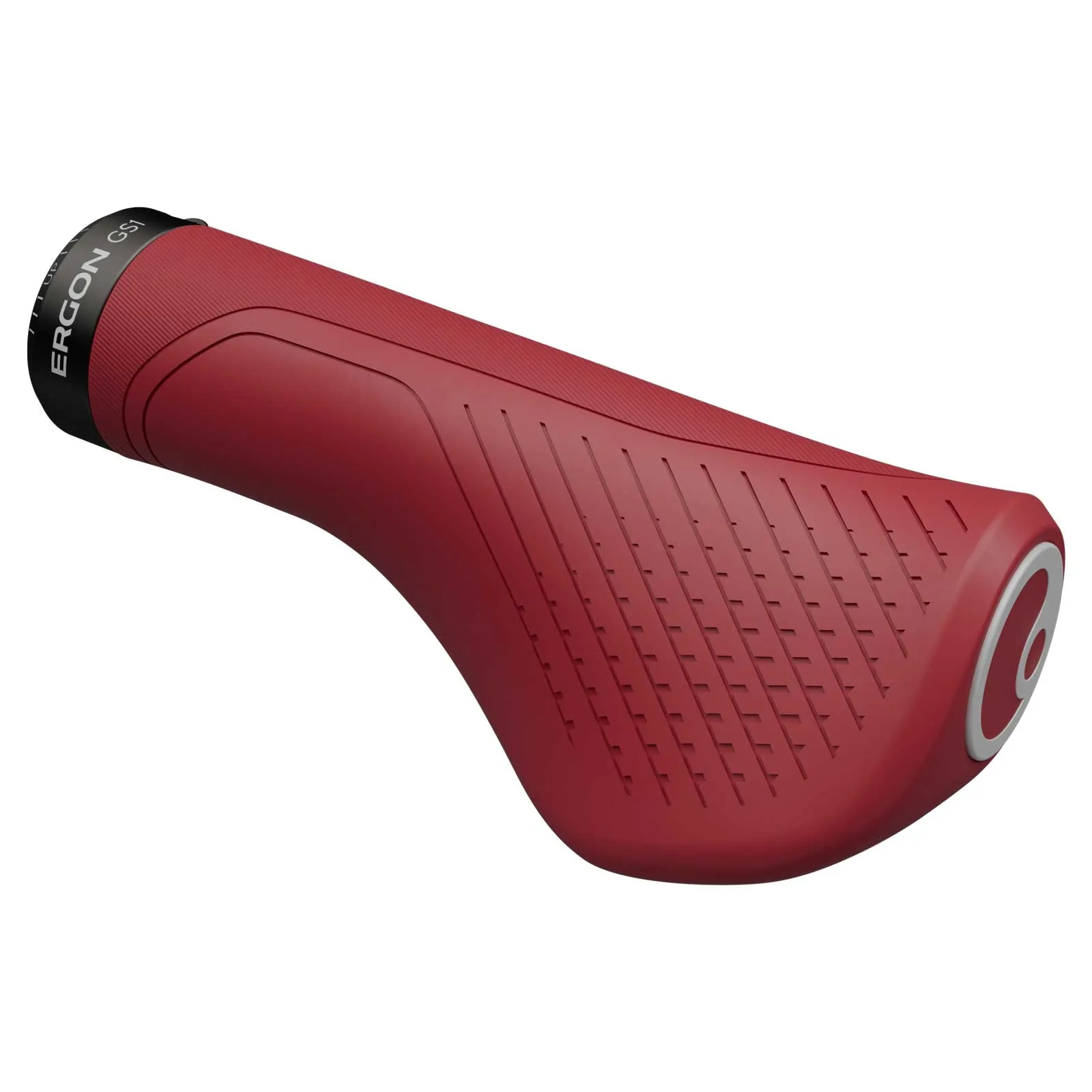 Ergon GS1 Evo Lock On Handlebar Grips Chili Red Size S