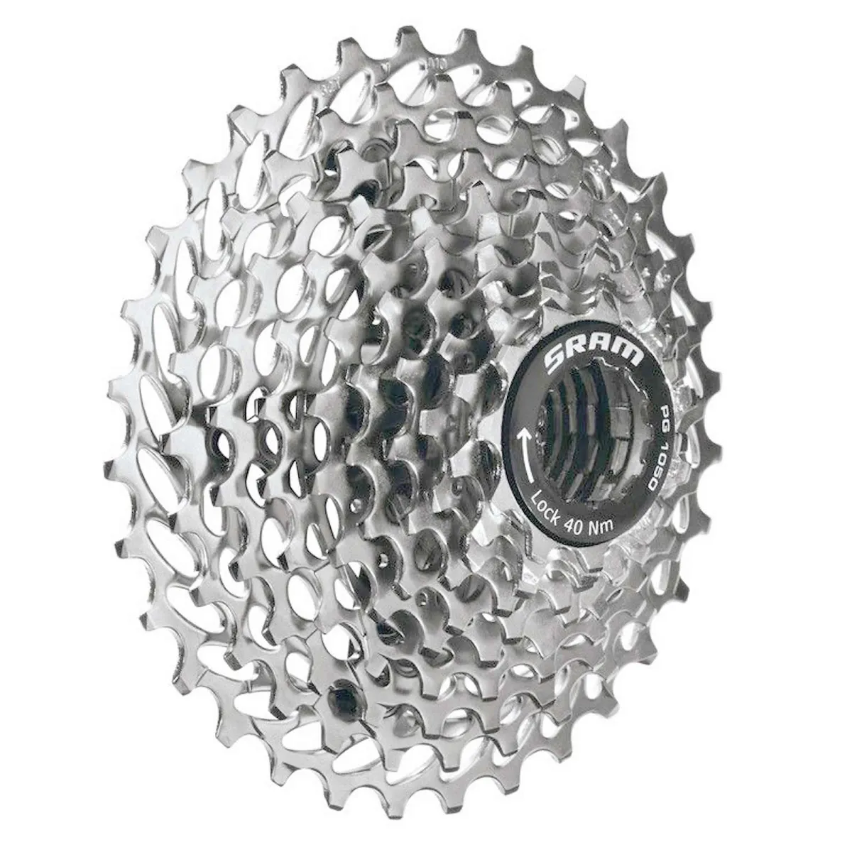 SRAM PG-1050 cassette, 10-speed, 11–36 teeth