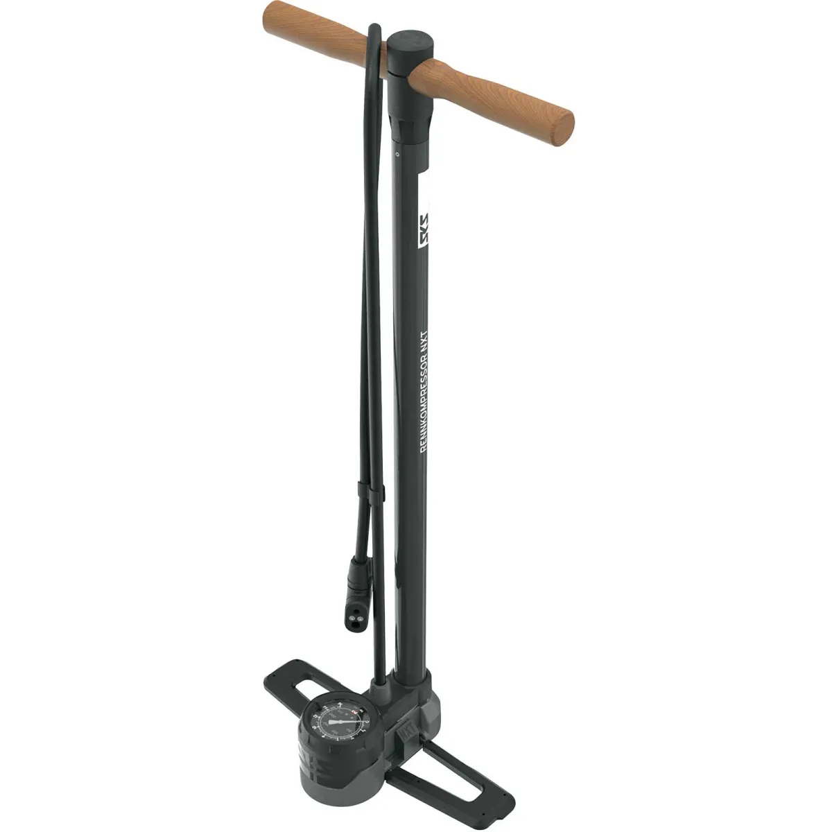 SKS Rennkompressor NXT Floor Pump 16 Bar Pump Head Multi-Valve