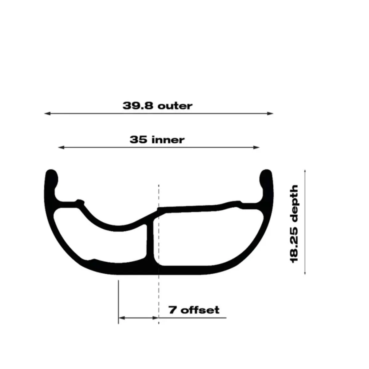 WTB HTZ i35 Rim TCS Disc 29-inch Aluminium 32-hole
