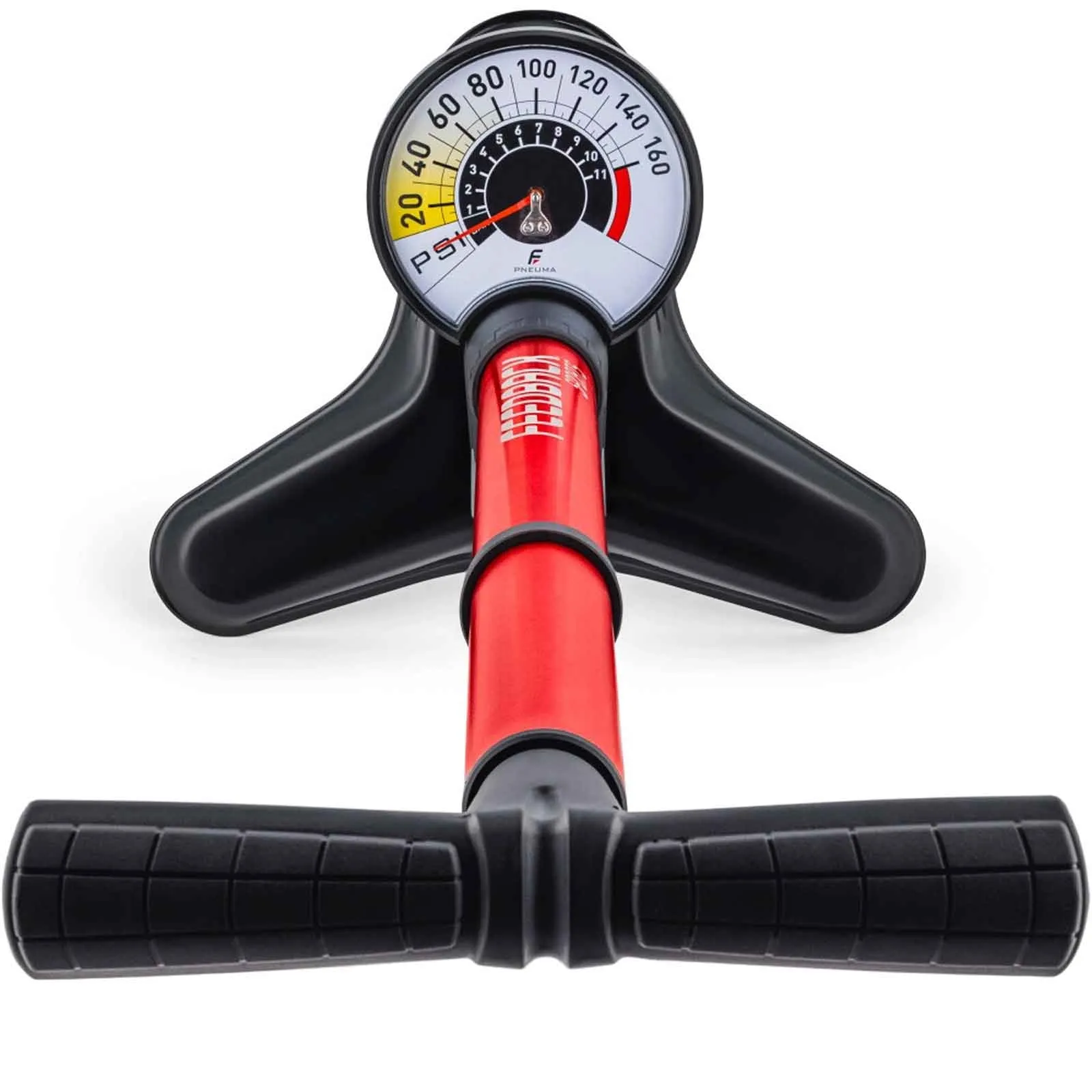 Feedback Sports Pneuma CC Floor Pump with Compressor, max 11 bar