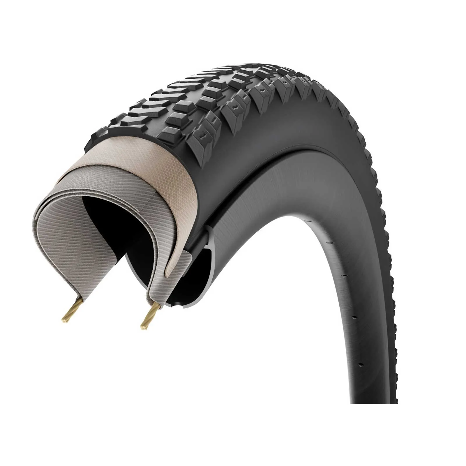 Pirelli Cinturato Gravel RM Tyre P-Line | TLR 28 inches x 40 black