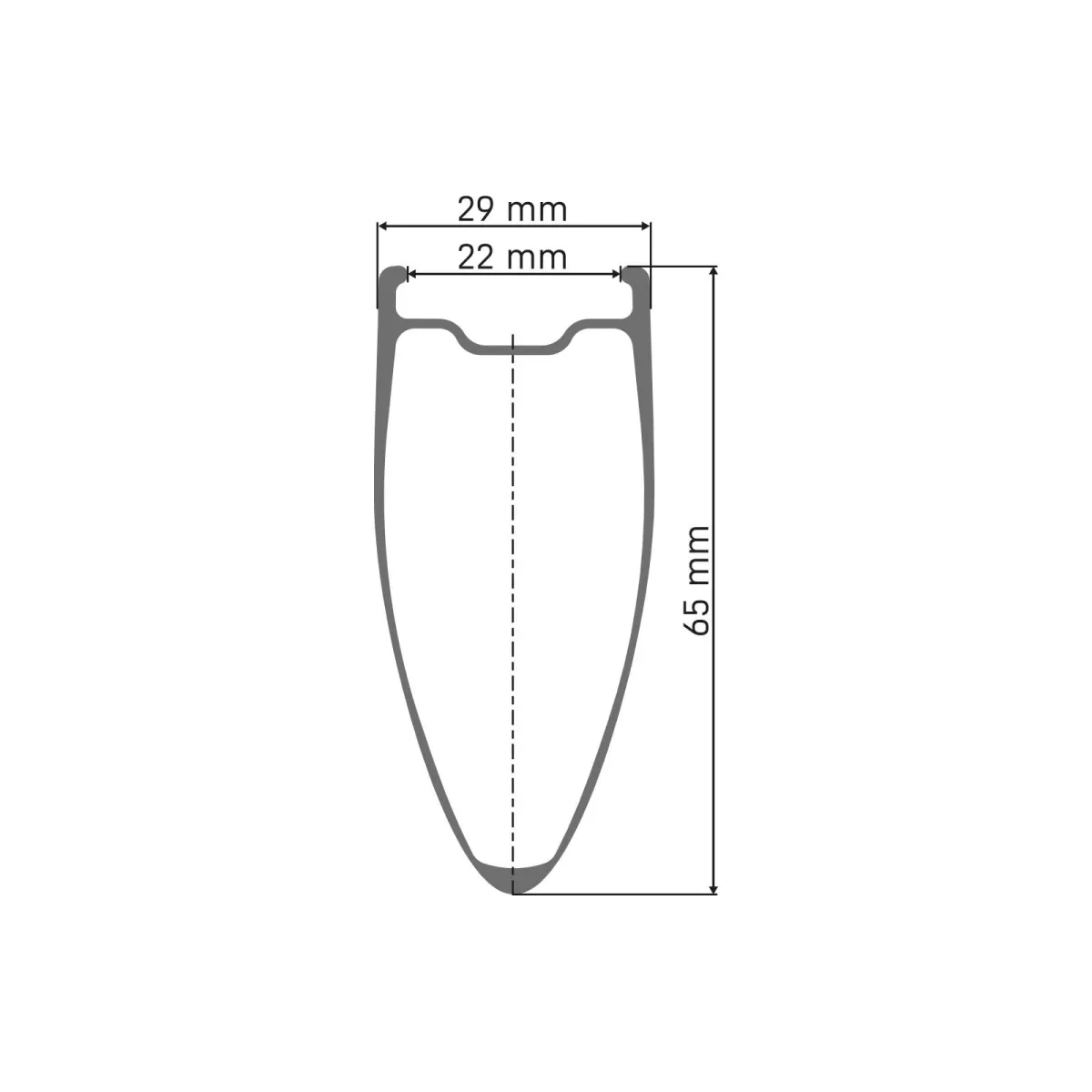 DT Swiss ARC 1100 Dicut DB 65 Rear Disc CL 28-inch / 700c Mod 26