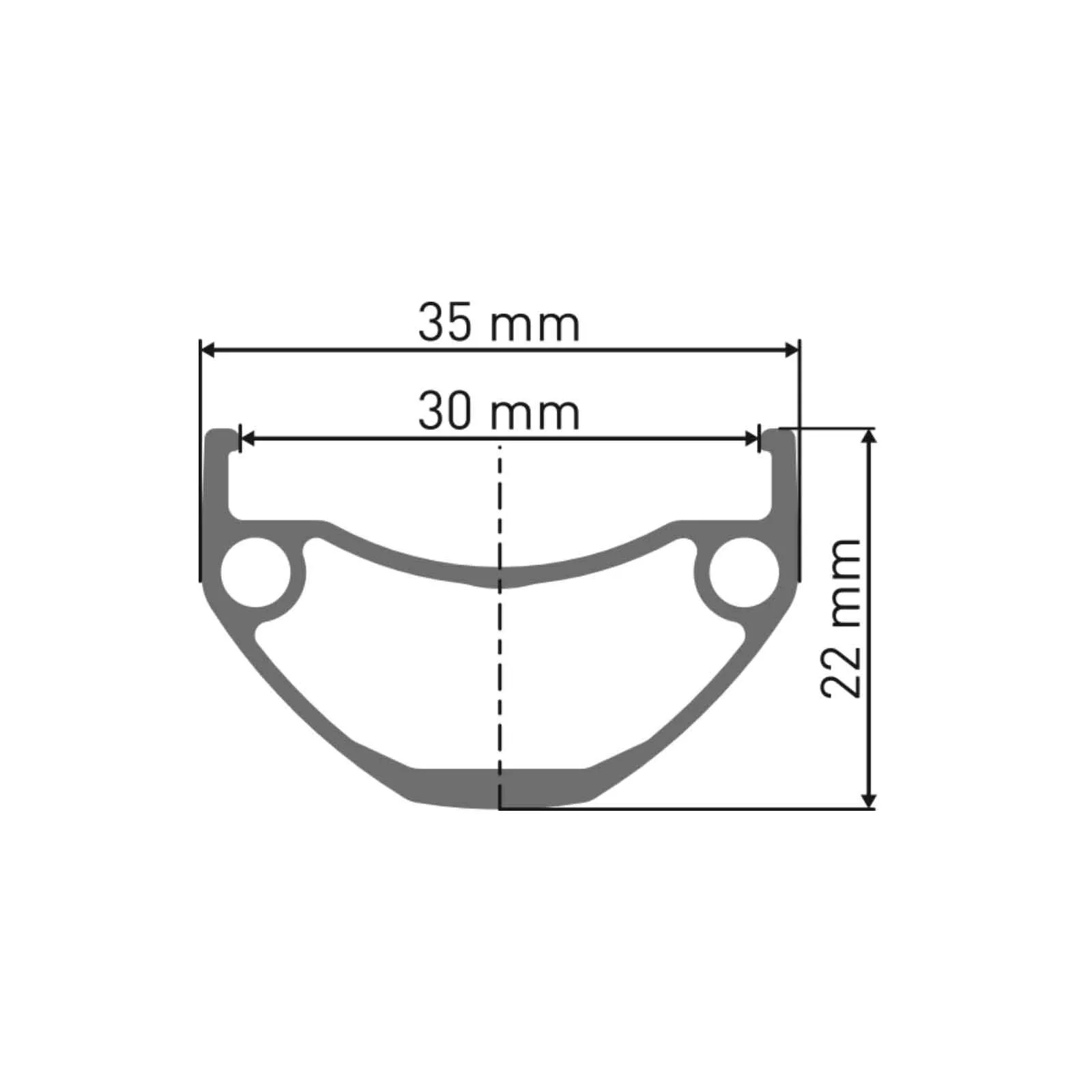DT Swiss HU 1900 Spline 30 CL Hybrid Utility | 27.5-inch e-bike front wheel Centerlock Boost