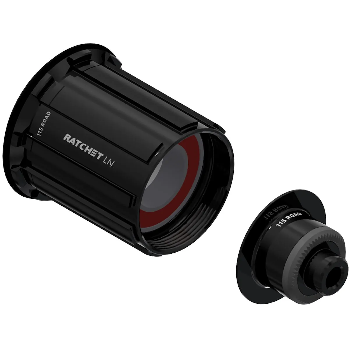 DT Swiss Ratchet LN Freehub Body Kit | Aluminium Road Shimano HG11 + Right-hand end stop SSP