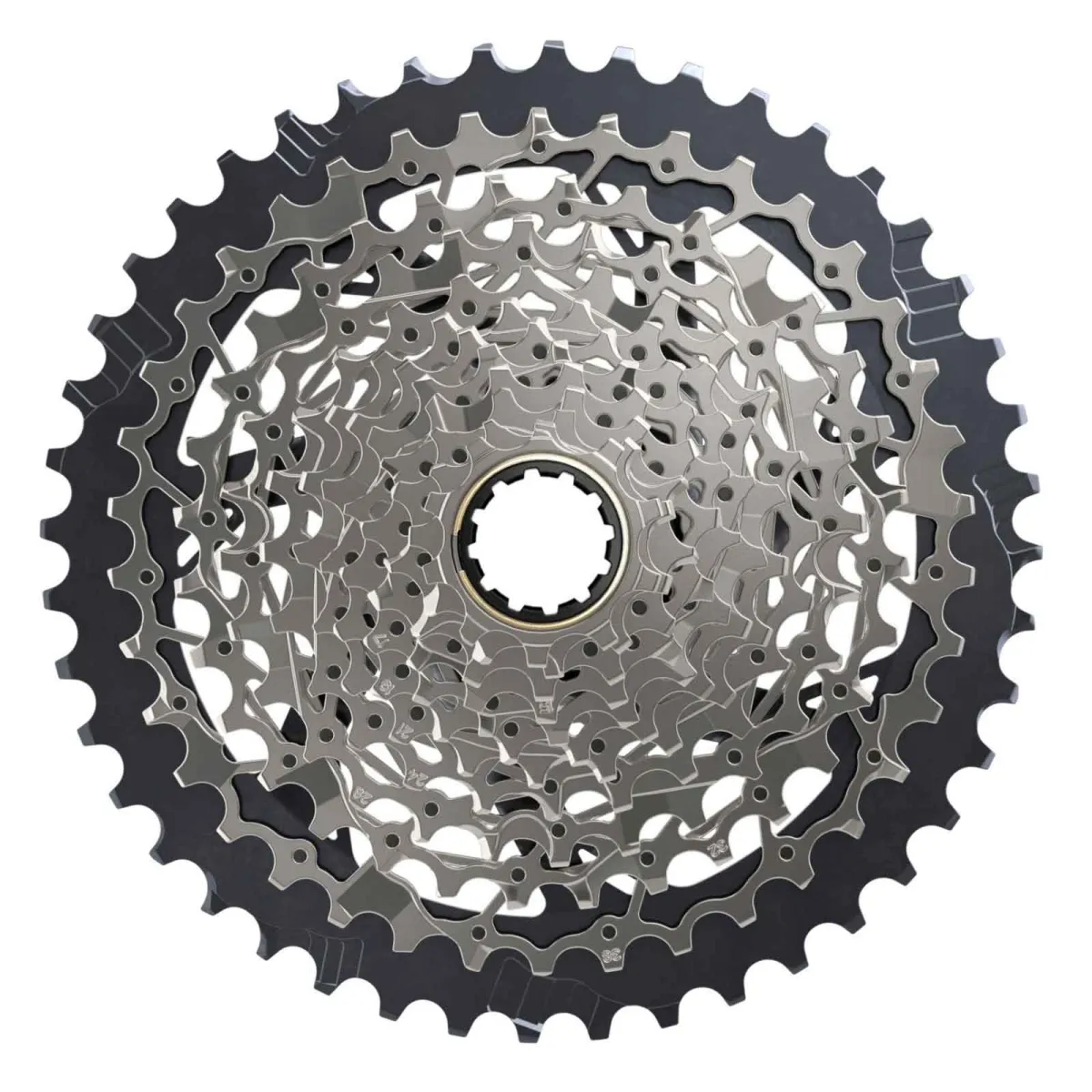 SRAM Force AXS XPLR XG-1271 XDR 12-speed cassette, silver, 10-44 teeth